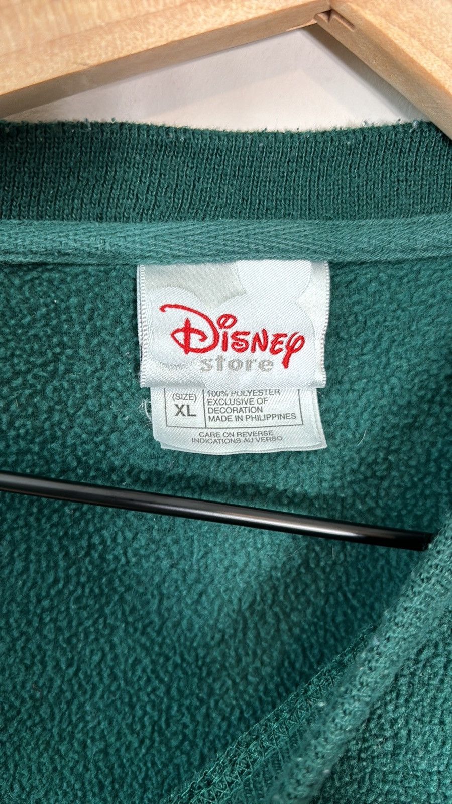 Disney × Vintage Vintage Tigger Fleece Crewneck Size US XL / EU 56 / 4 - 3 Thumbnail