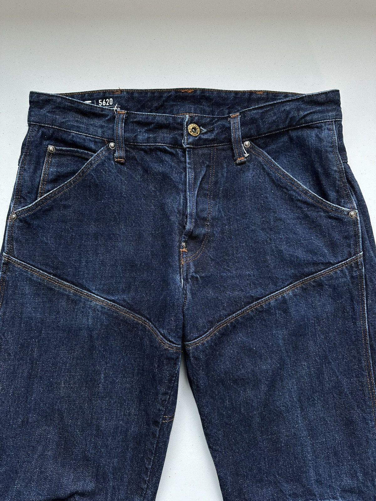 G-Star × Japanese Brand G Star Raw 3D Tapered Denim Jeans Streetwear Size US 30 / EU 46 - 5 Thumbnail