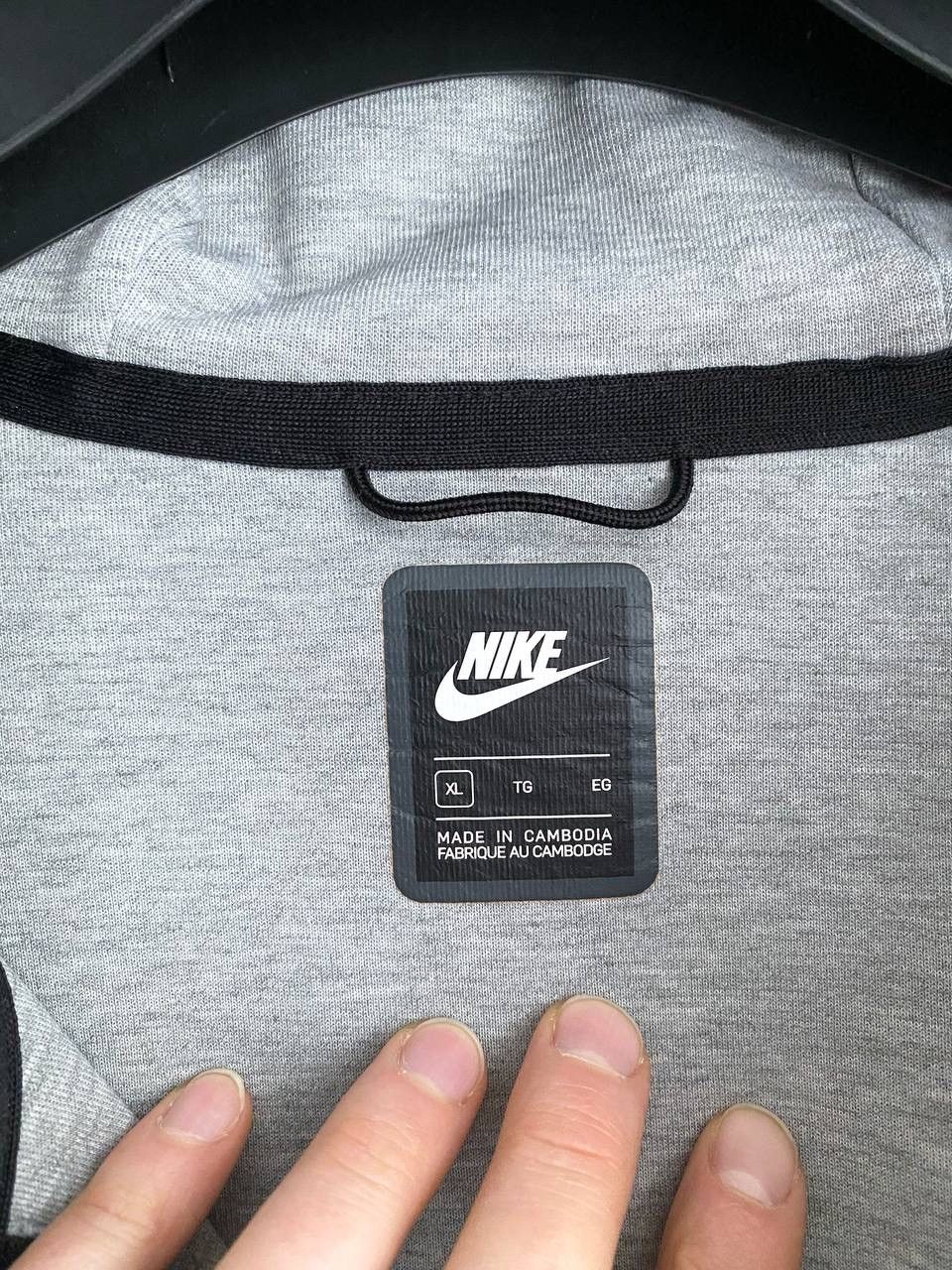 Nike Nike Tech Fleece Men's Grey Zip Hoodie, Size XL, CU4489-063 Size US XL / EU 56 / 4 - 11 Thumbnail
