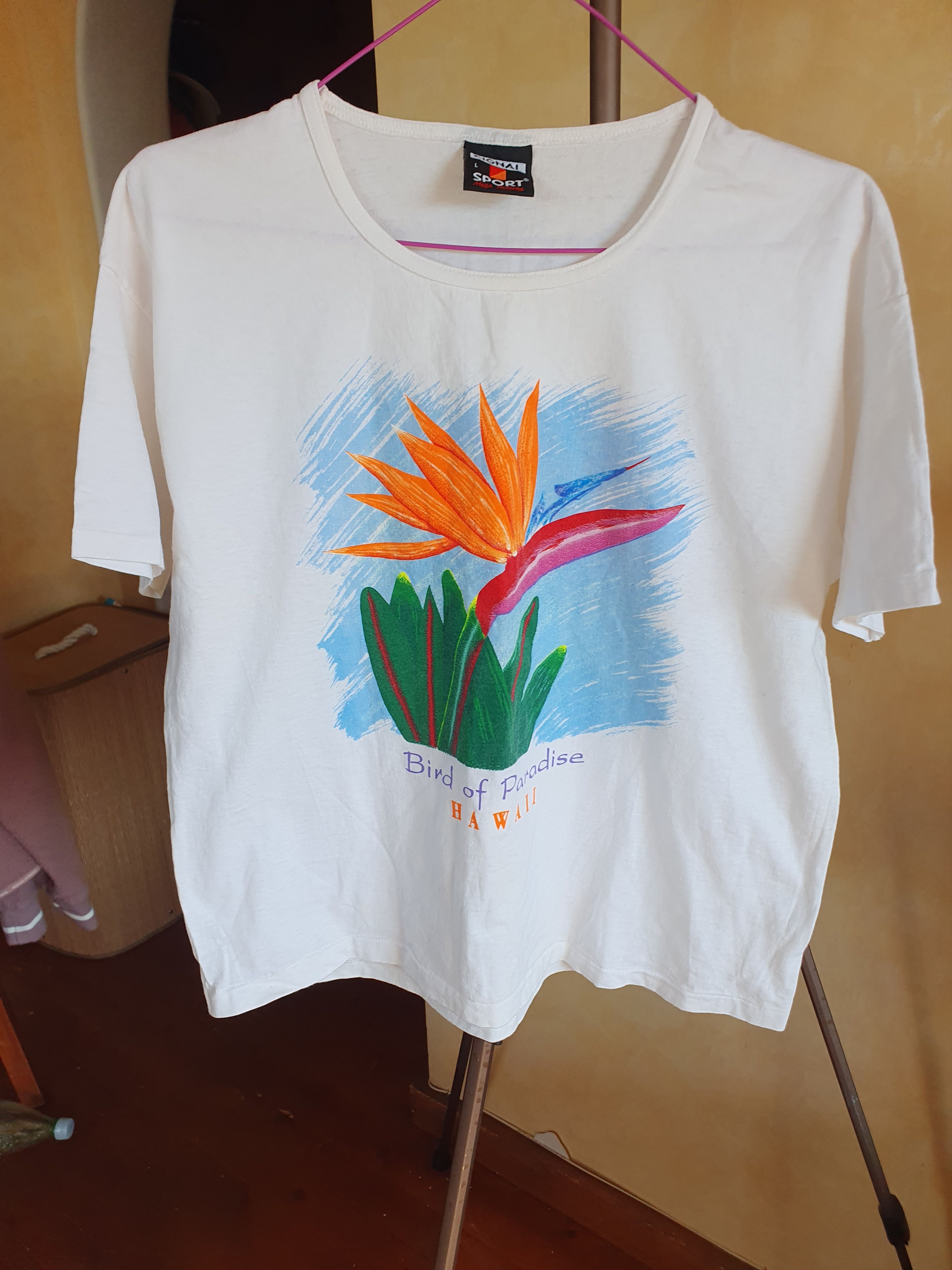 Vintage Bird of Paradise Hawaii Vintage Single Stitch t-shirt L Size L / US 10 / IT 46 - 1 Thumbnail