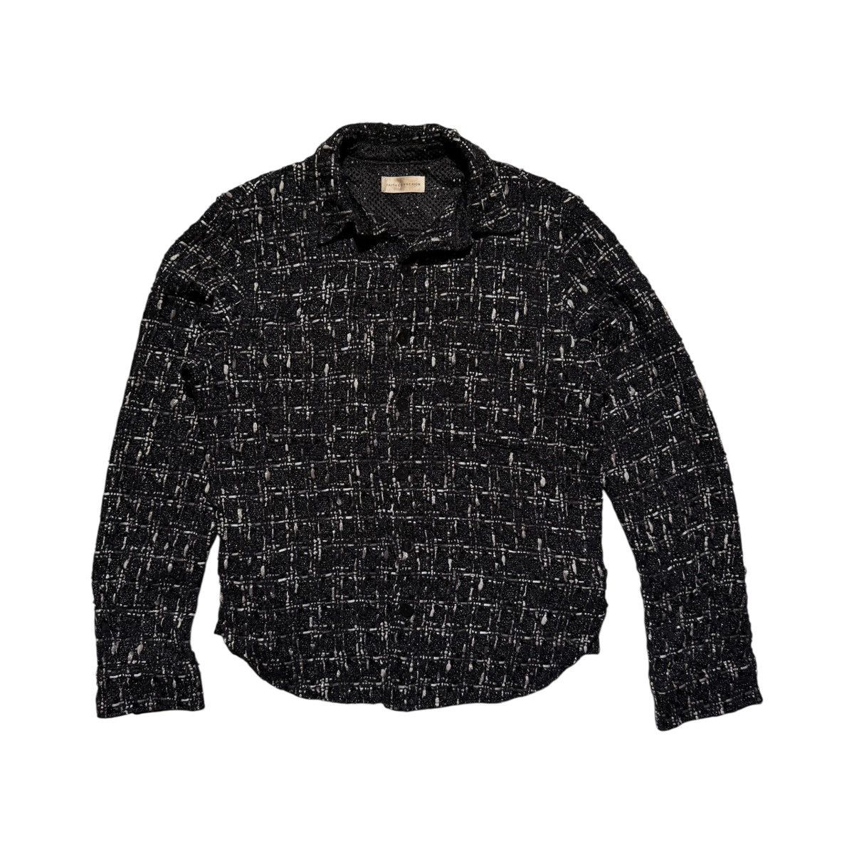 Faith Connexion tweed flannel overshirt Size US L / EU 52-54 / 3 - 1 Thumbnail