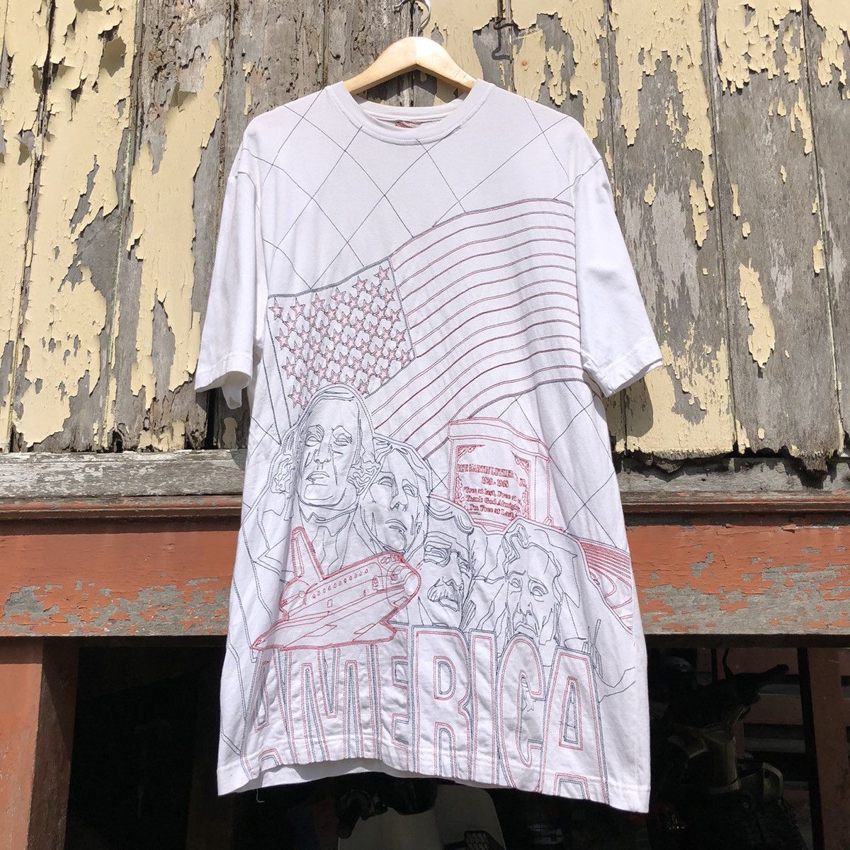 Marc Buchanan Vintage y2k Pelle Pelle Marc Buchanan Tshirt Size US L / EU 52-54 / 3 - 3 Thumbnail