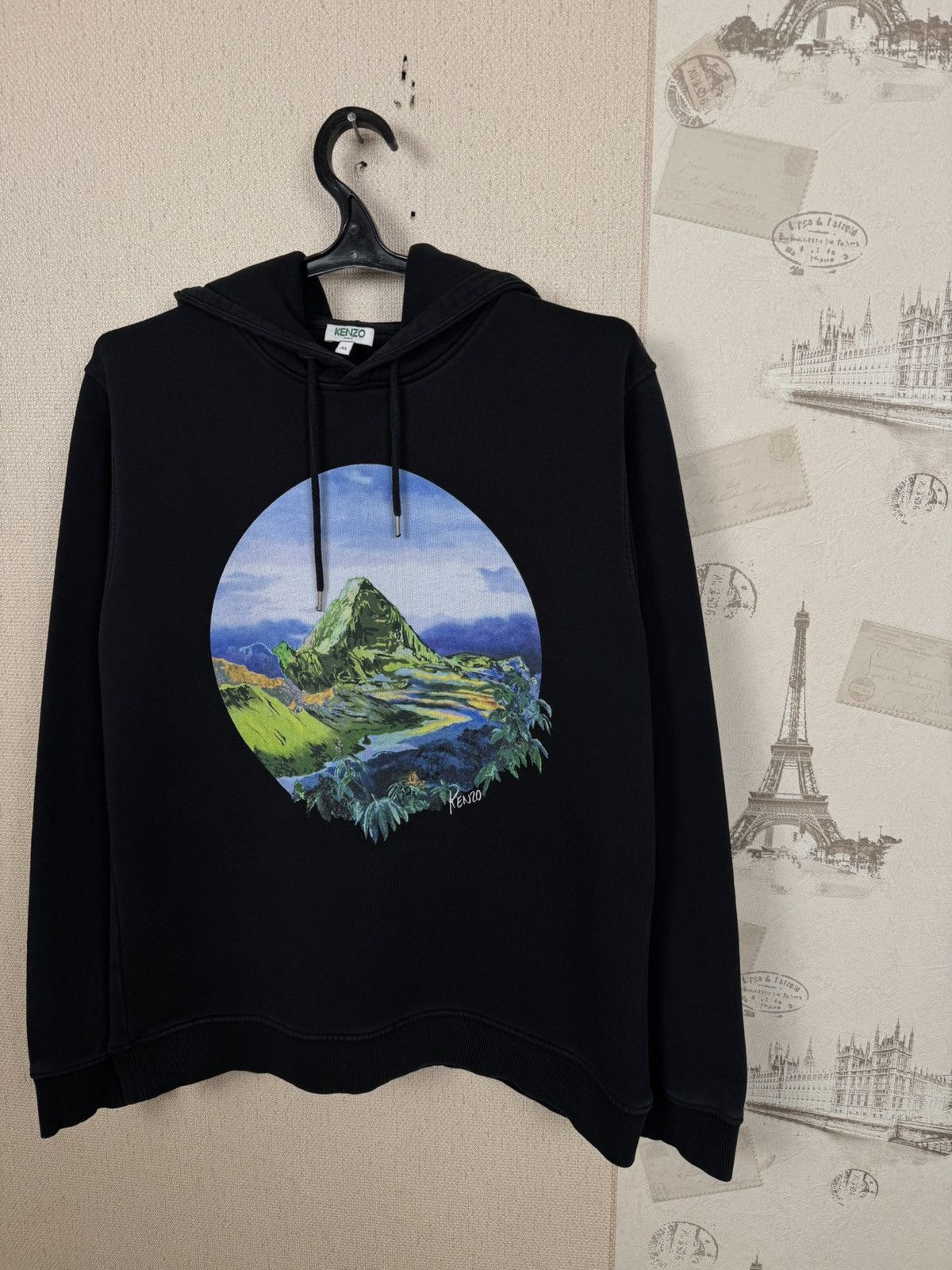 Kenzo Kenzo Hoodie Mountain Gems Black Sz M Luxury Paris Designer Size US M / EU 48-50 / 2 - 5 Thumbnail