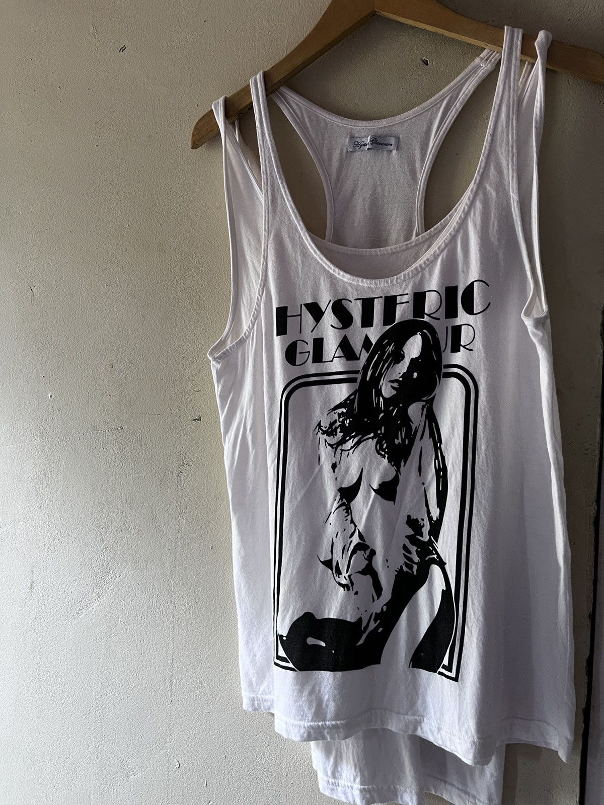 Hysteric Glamour Rare Hysteric Glamour tank top Double layered Size US M / EU 48-50 / 2 - 7 Thumbnail