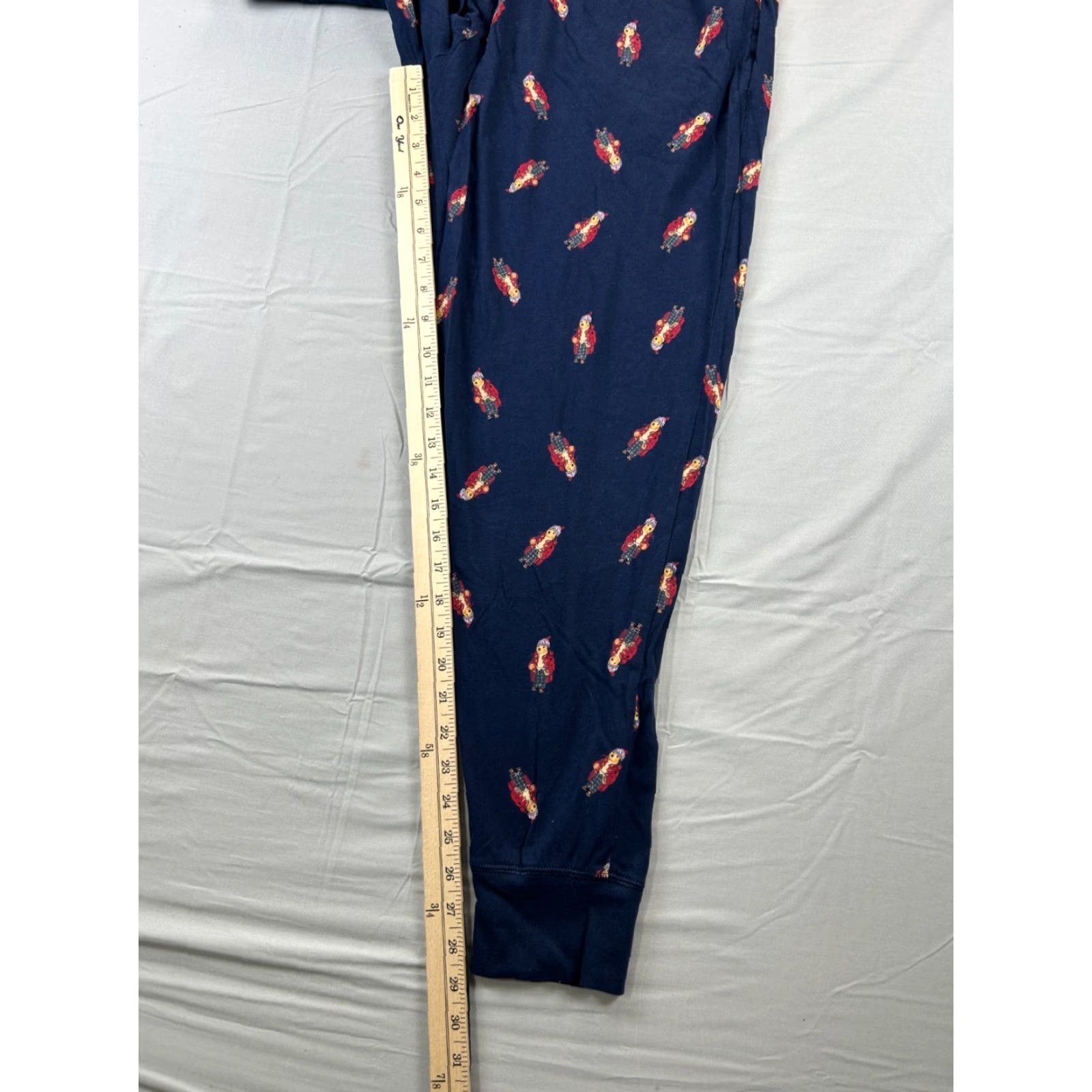 Polo Ralph Lauren Polo Ralph Lauren Pajama Pants Mens Large Regular L Bear Navy Blue Size US L / EU 52-54 / 3 - 4 Thumbnail