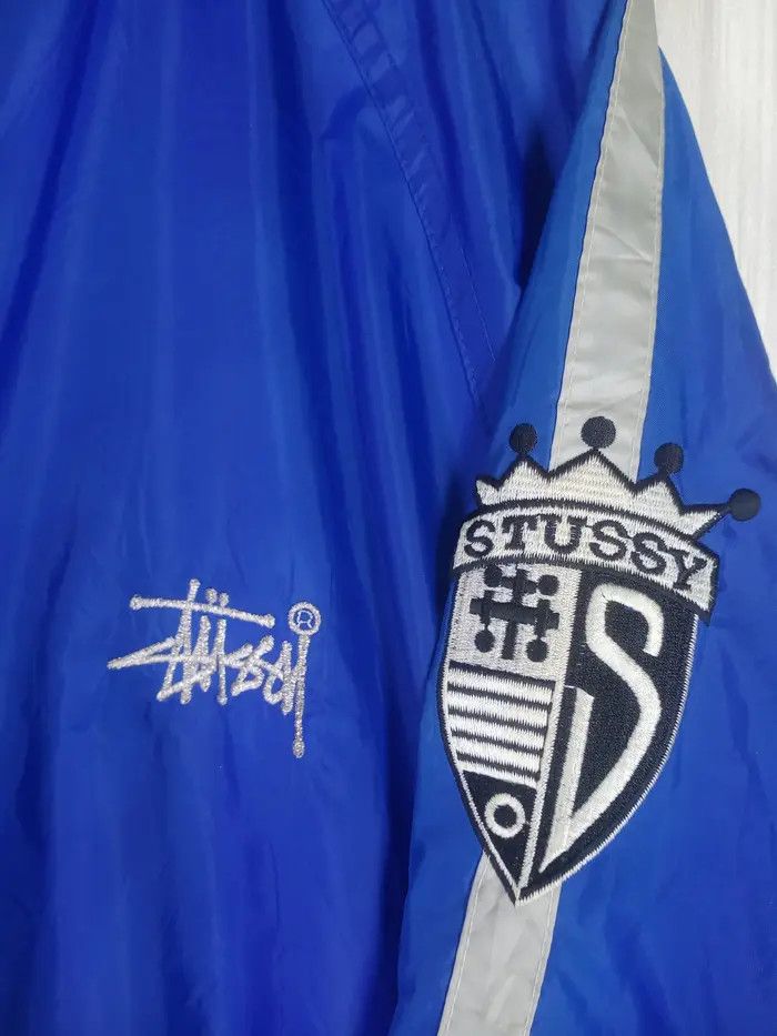 Stussy Rare Vintage 90s Stussy Embroidered Big Logo Jacket Size US L / EU 52-54 / 3 - 4 Thumbnail