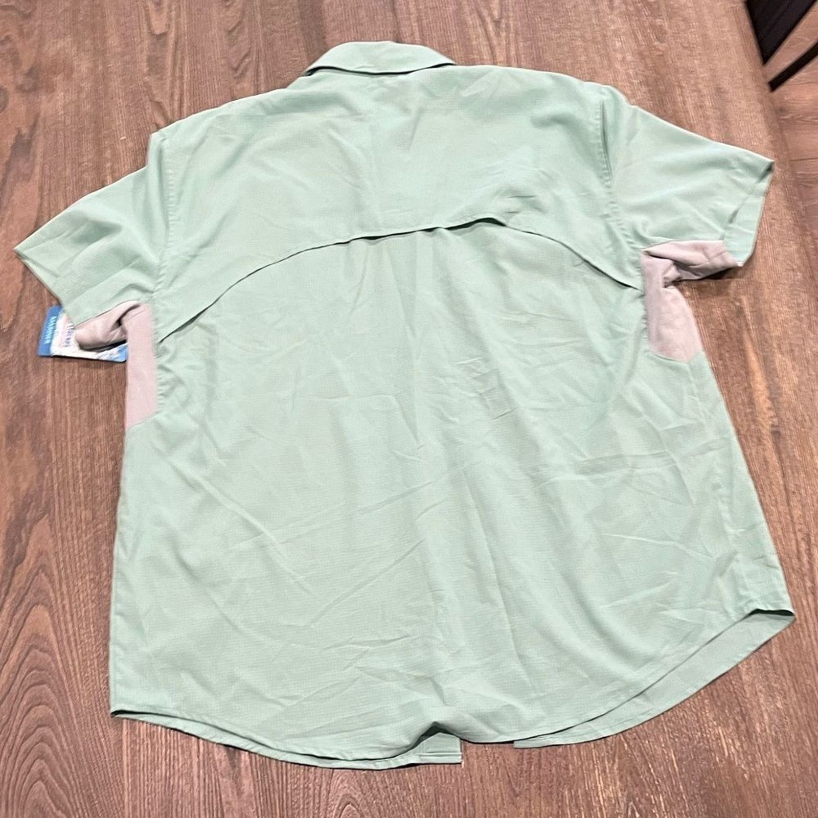 Reel Legends NWT Reel Legends Performance Mariner Button Up Shirt Size L Size US L / EU 52-54 / 3 - 3 Thumbnail