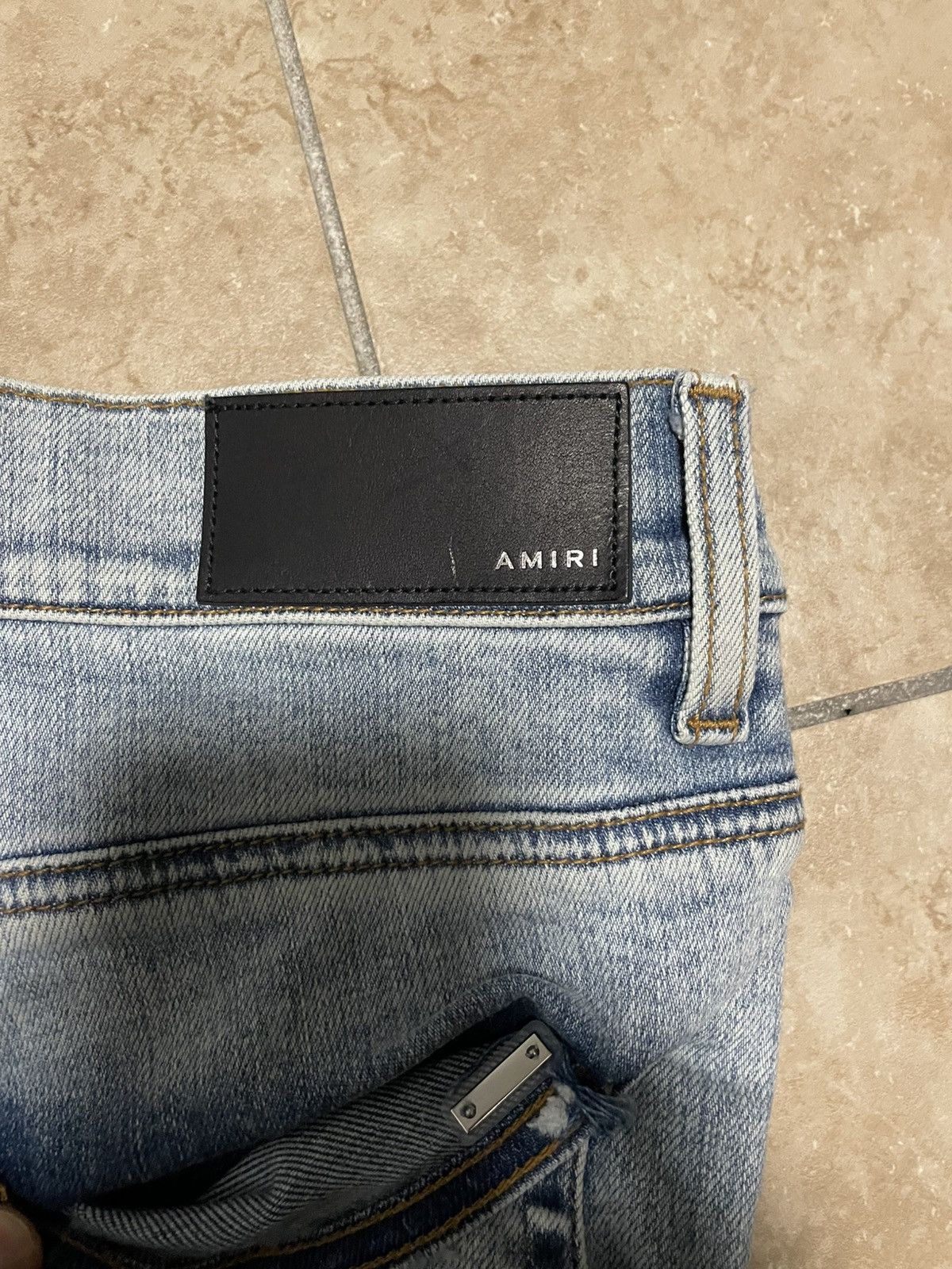 Amiri Amiri Playboy Magazine Jean Size US 33 - 4 Thumbnail