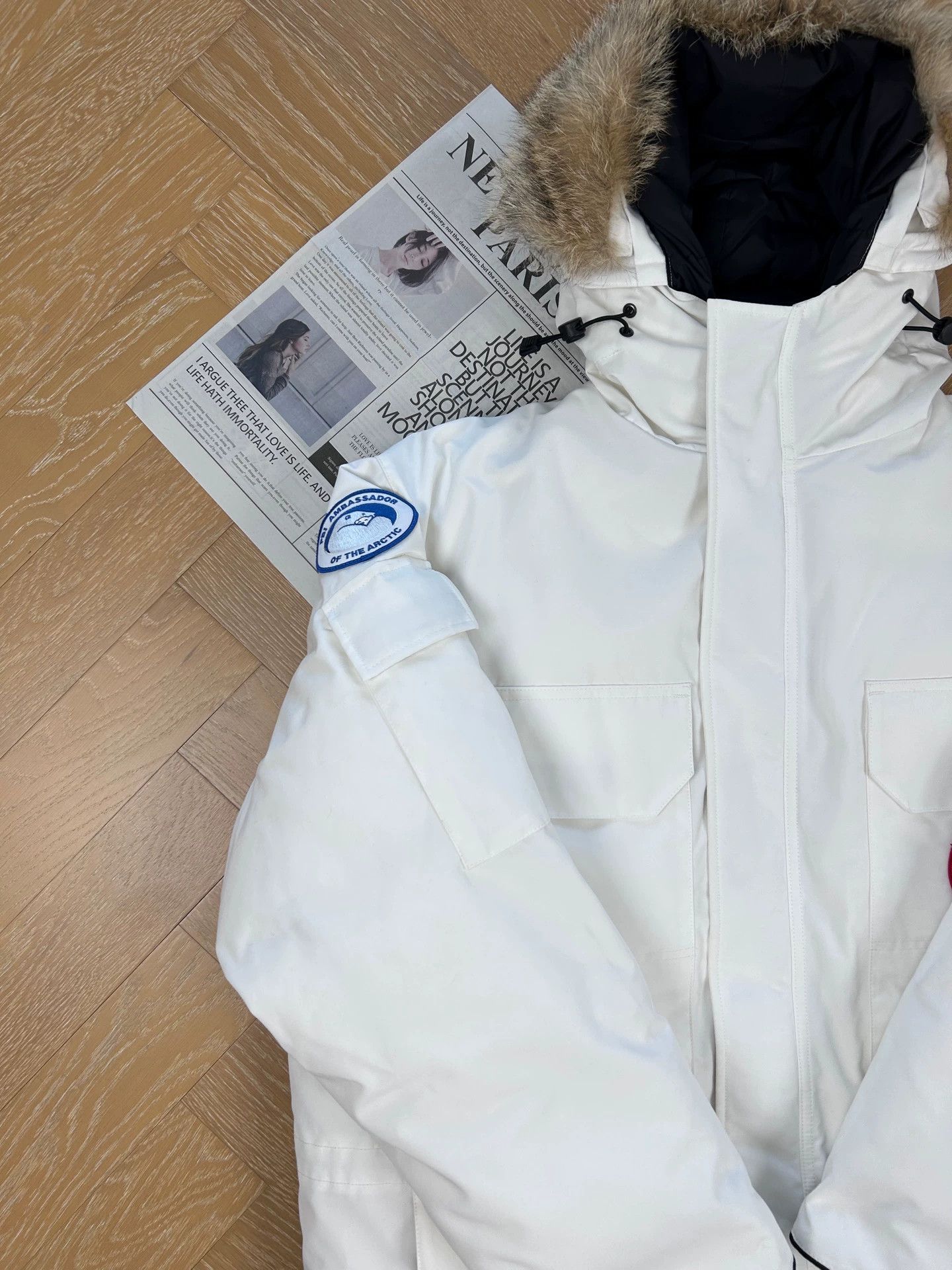 Canada Goose Canada Goose Expedition PBI Parka White L Size US L / EU 52-54 / 3 - 6 Thumbnail