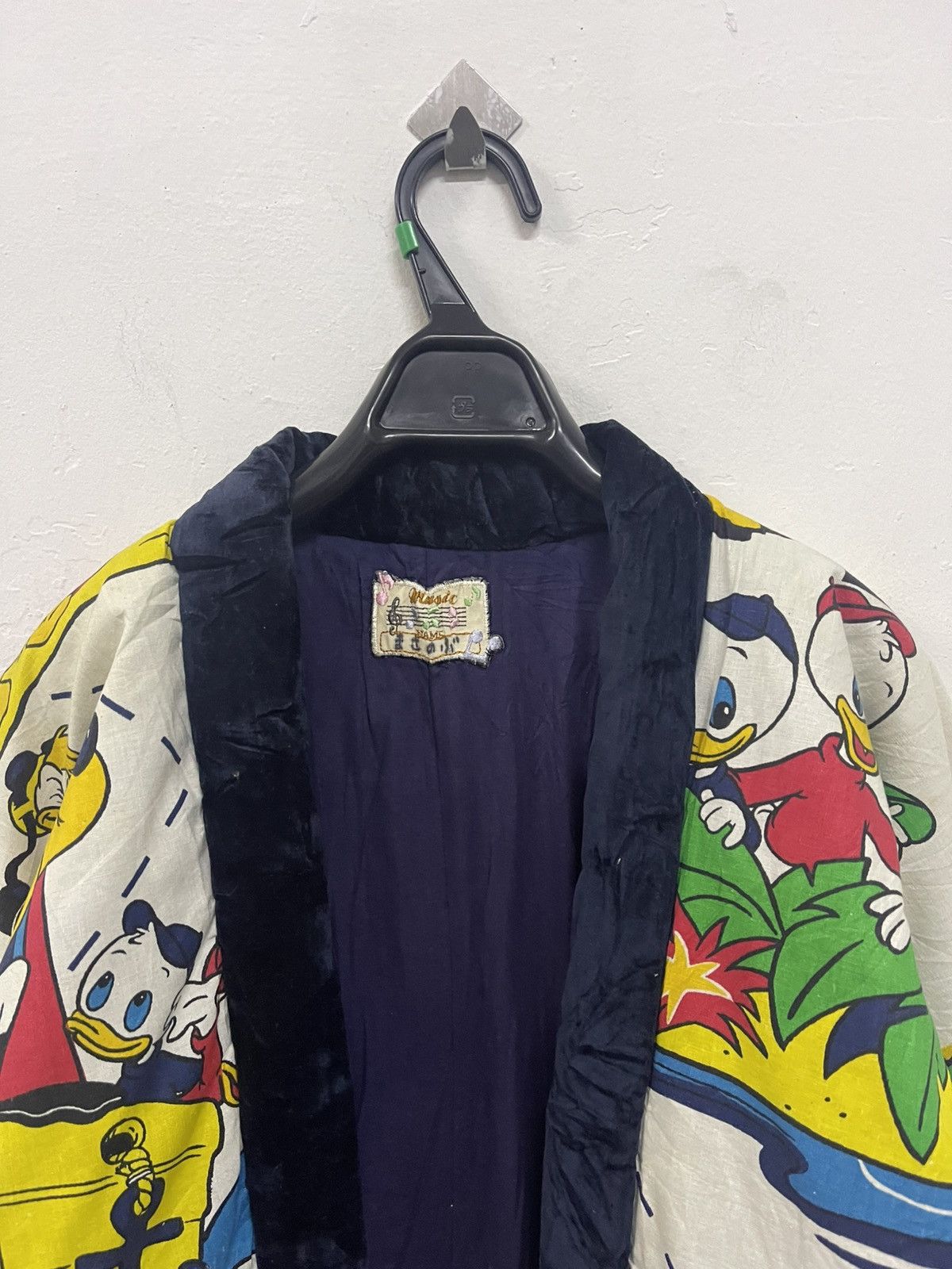 Disney × Japanese Brand × Vintage 80s Duck Tales Full Print Puffy Hanten Kimon Jacket Size US L / EU 52-54 / 3 - 5 Thumbnail