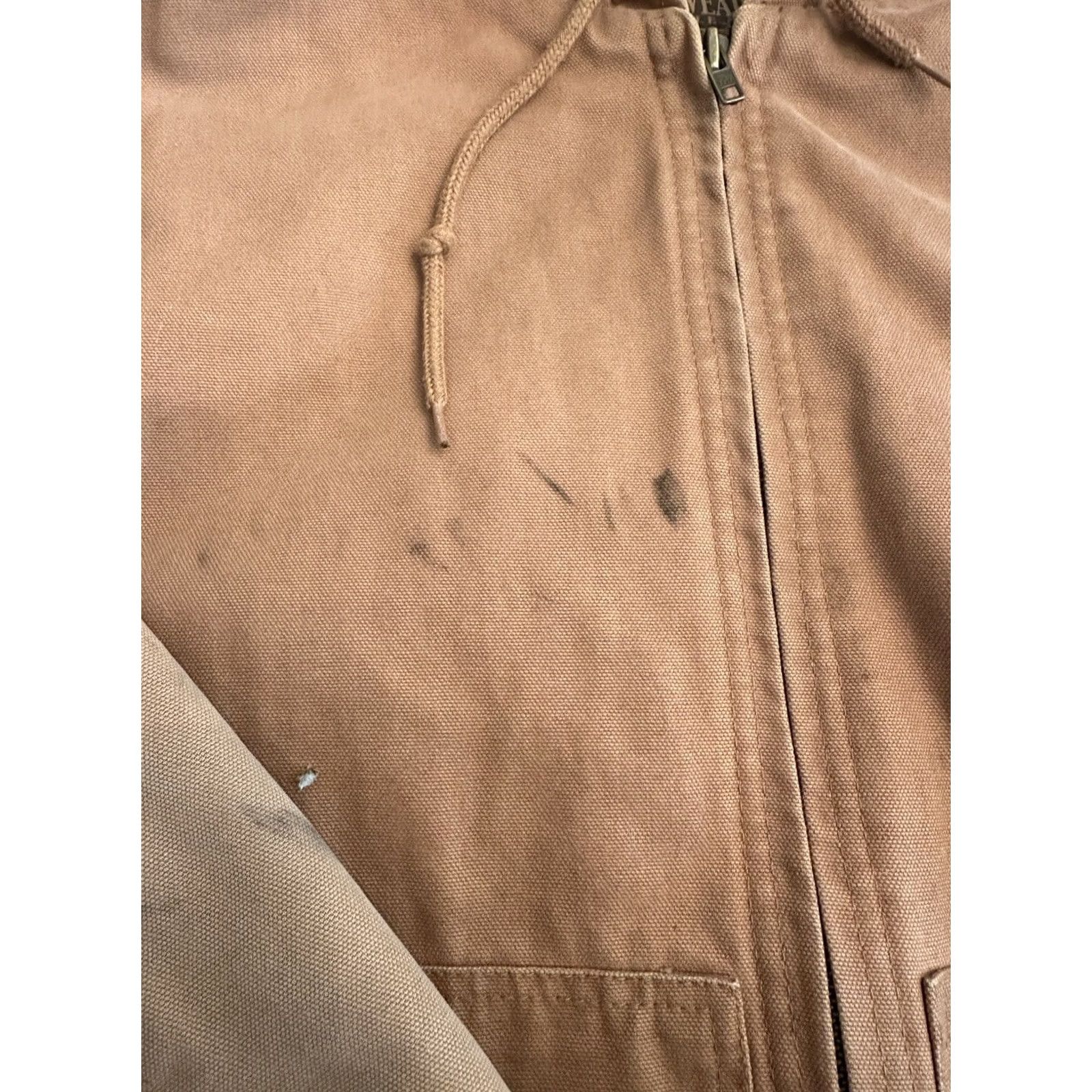 Equipment VINTAGE Swingster Jacket L Brown Canvas Distressed Quilt Lined Workwear Shirt Mens Regular Brown Size US L / EU 52-54 / 3 - 4 Thumbnail