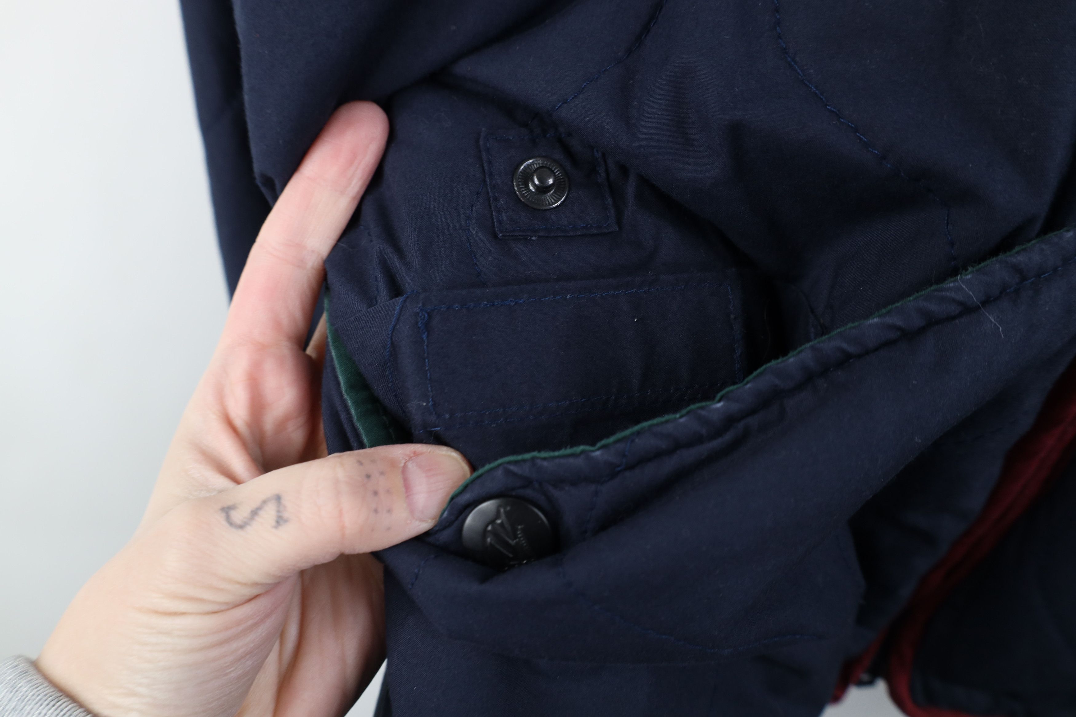 Nautica Vintage 90s Nautica Quilted Big Pocket Full Zip Jacket Size US M / EU 48-50 / 2 - 8 Thumbnail
