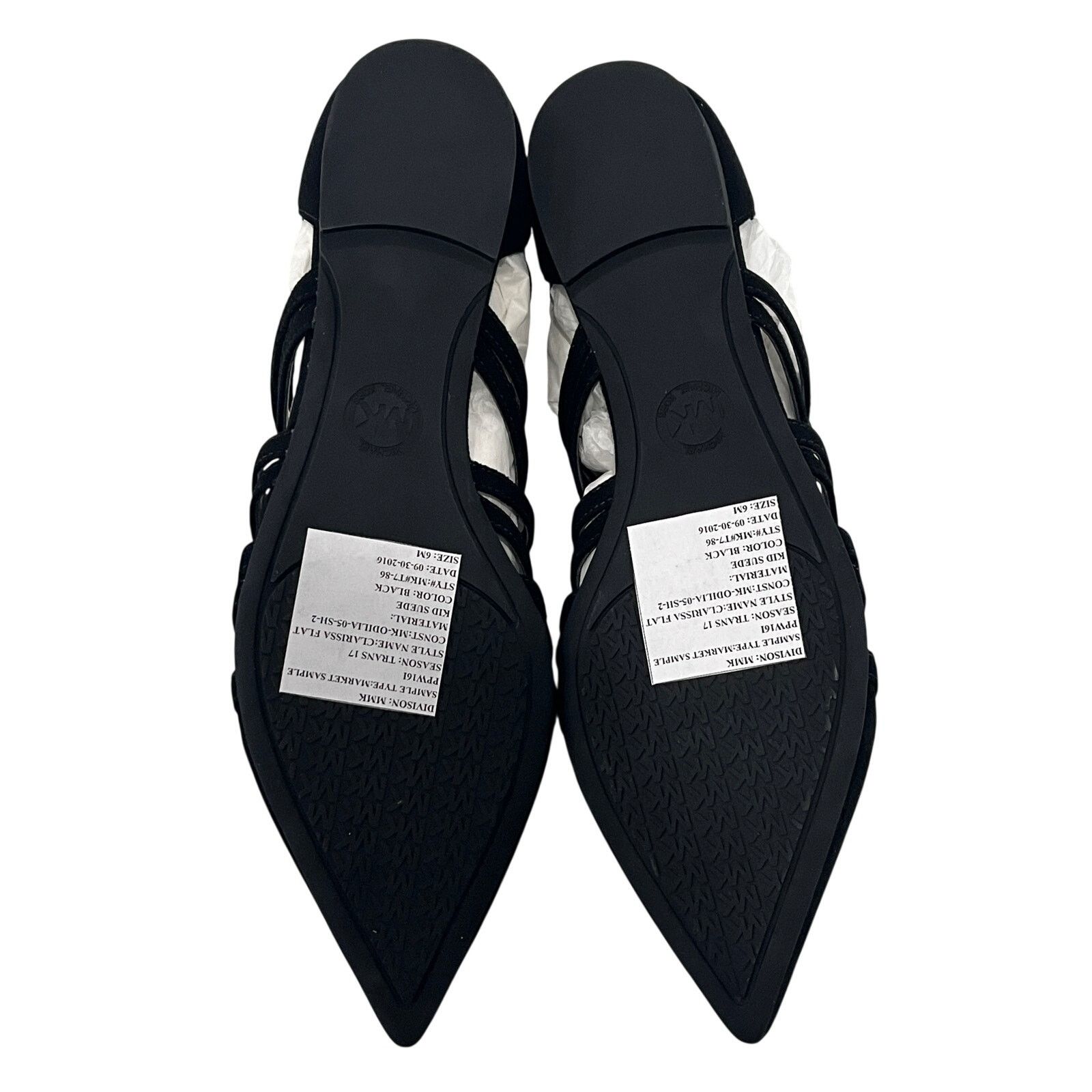 Michael Kors *DS36 MICHAEL KORS Strappy Suede Pointed Toe Flats Size 6 Size US 6 / IT 36 - 5 Thumbnail