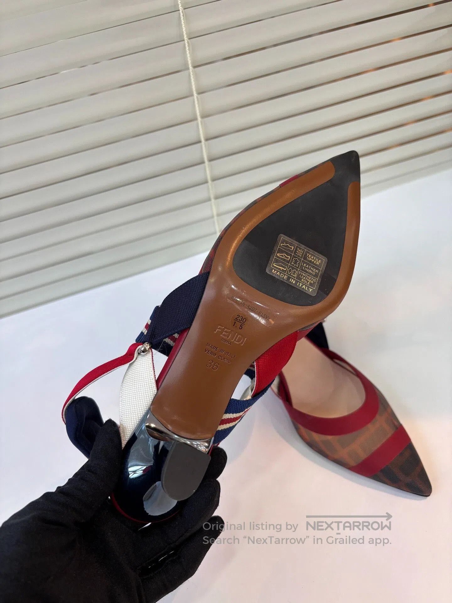Fendi Fendi Red. Size US 5 / IT 35 - 7 Thumbnail