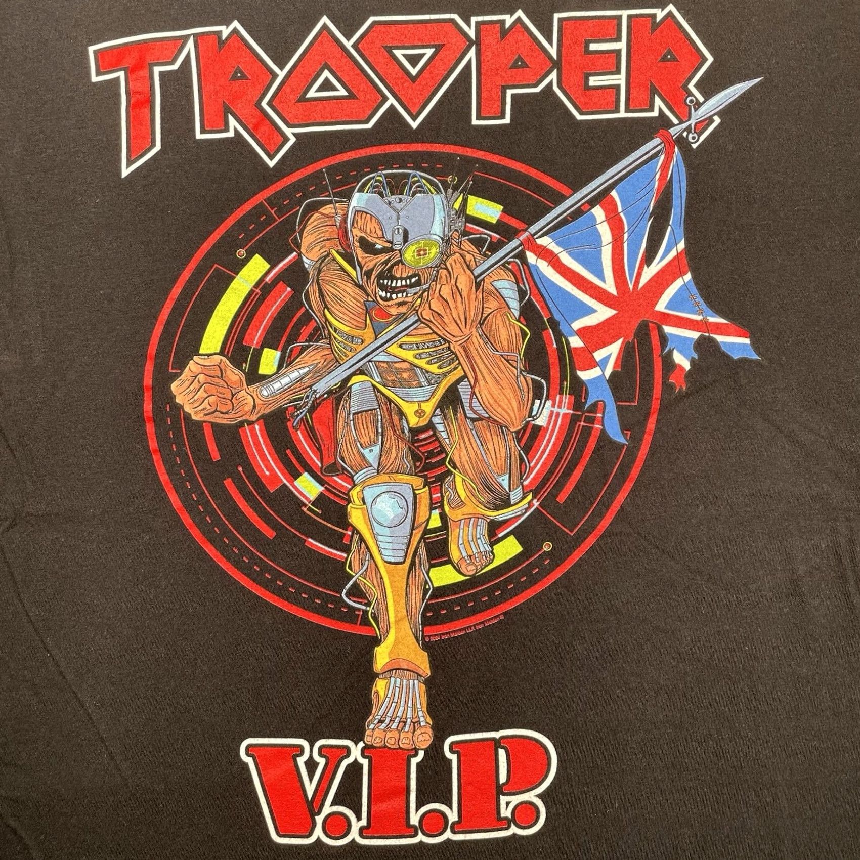 Gildan Iron Maiden TROOPER VIP 2024 T-shirt North America Men XL Black Gildan Softstyle Short Sleeve Crew Neck Cotton Rock Music T-Shirt Size US XL / EU 56 / 4 - 2 Thumbnail