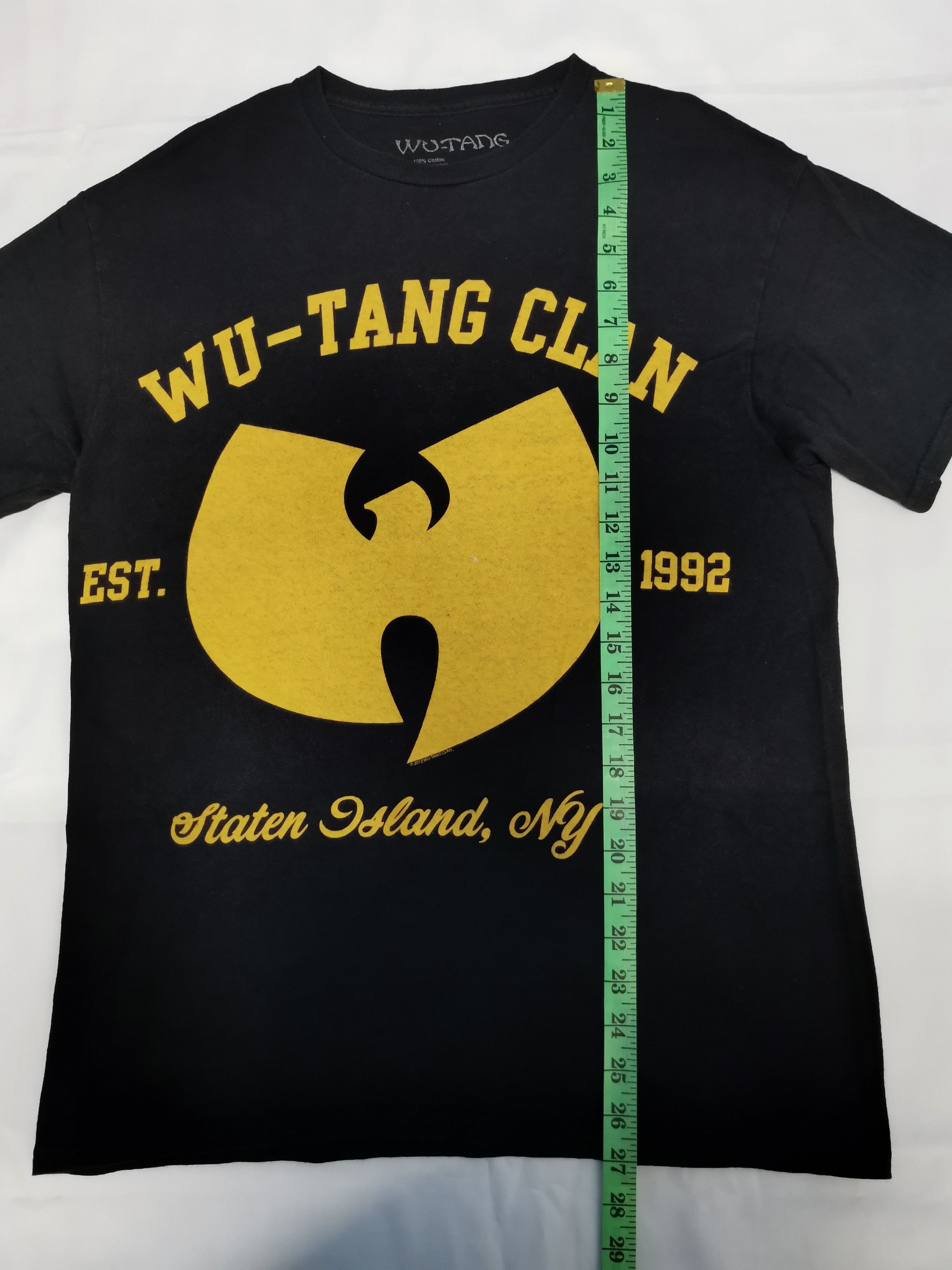 Band Tees WU-TANG CLAN Rap Tee Hiphop Tupac 50cent Eminem Size US M / EU 48-50 / 2 - 3 Thumbnail