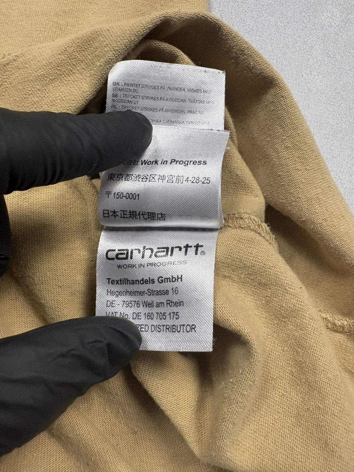 Carhartt Wip Carhartt WIP Lucky Painter Beige T Shirt Size M Streetwear Size US M / EU 48-50 / 2 - 14 Thumbnail