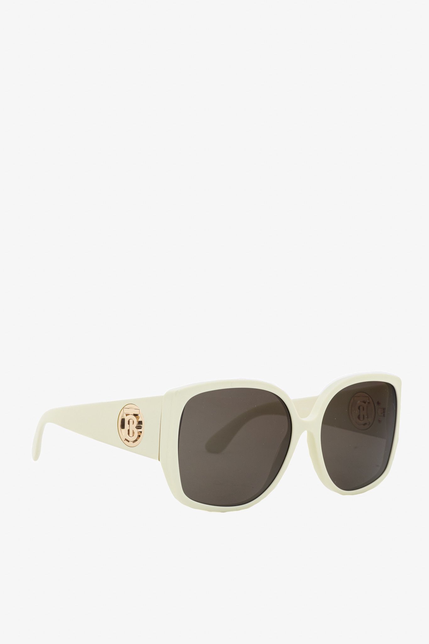 Burberry Burberry SS19 BE4920 Acetate Logo-Temple Square Sunglasses Size ONE SIZE - 1 Thumbnail
