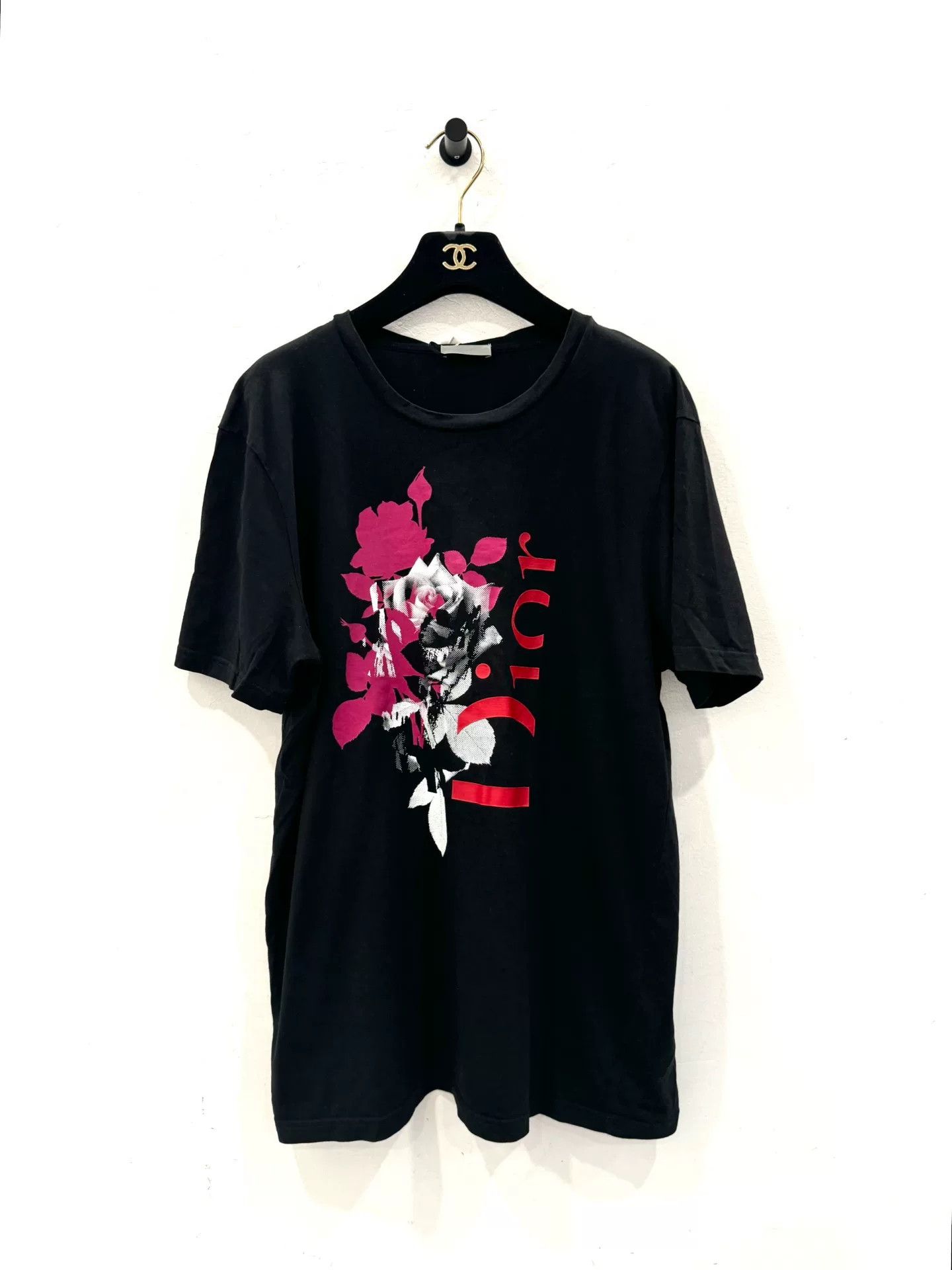 Japanese Brand Dior Women Black Short-Sleeve Tee XL Size XL / US 12-14 / IT 48-50 - 1 Thumbnail