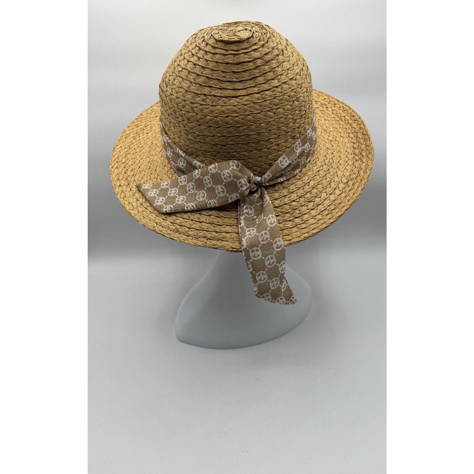 Giani Bernini Giani Bernini Women’s Chiffon Band Panama Hat Camel, Beach Size ONE SIZE - 3 Thumbnail