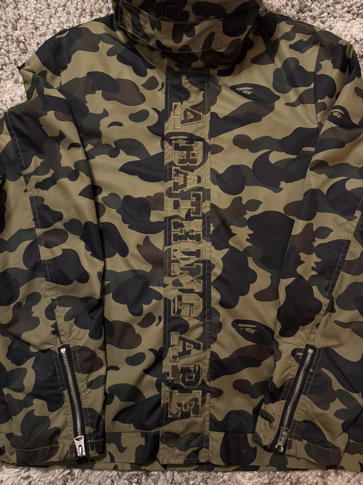 Bape A Bathing Ape “1st Camo Rescue Windbreaker” Size US L / EU 52-54 / 3 - 2 Thumbnail