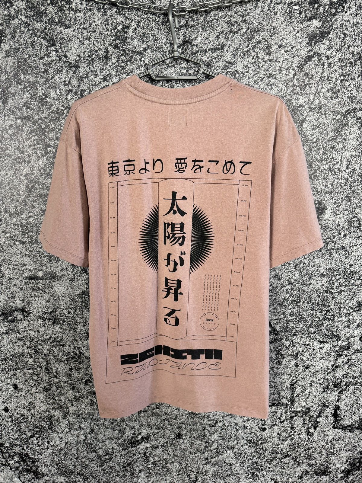 Edwin Men’s Edwin Zenith Cotton T-Shirt Japanese Y2K Size M Size US M / EU 48-50 / 2 - 9 Thumbnail
