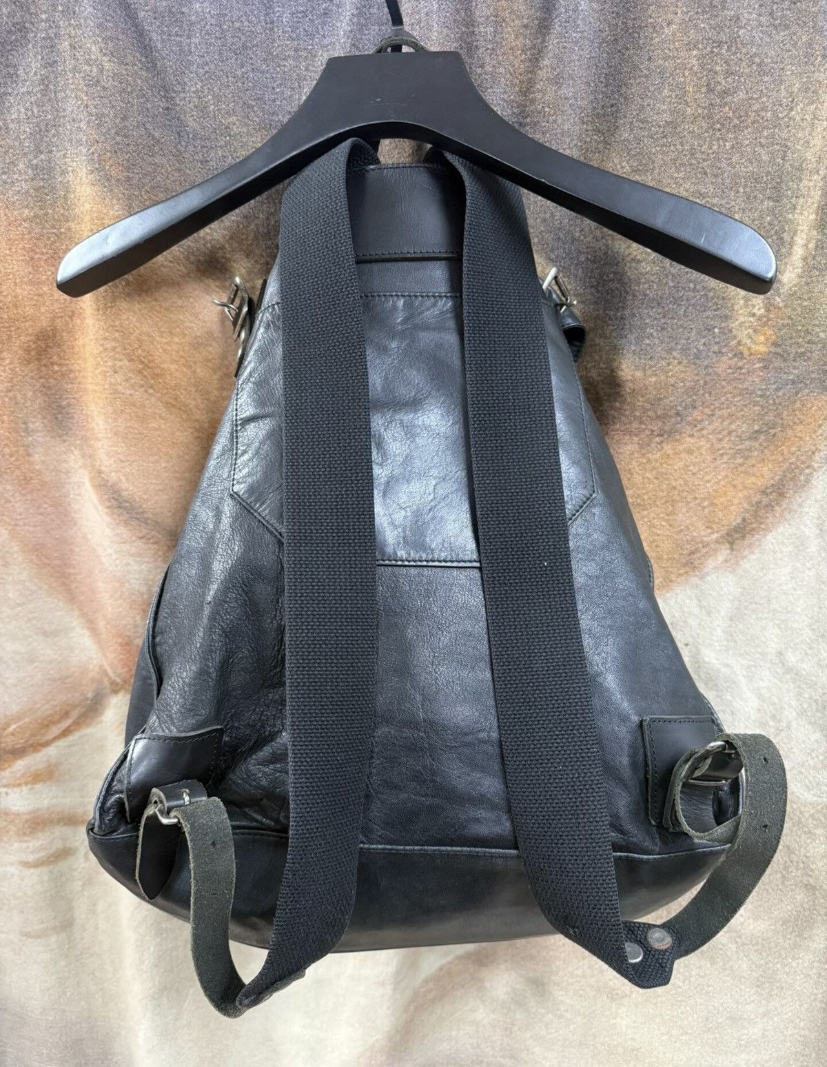 Yohji Yamamoto Yohji Yamamoto Y's Backpack in Horse Leather Size ONE SIZE - 4 Thumbnail
