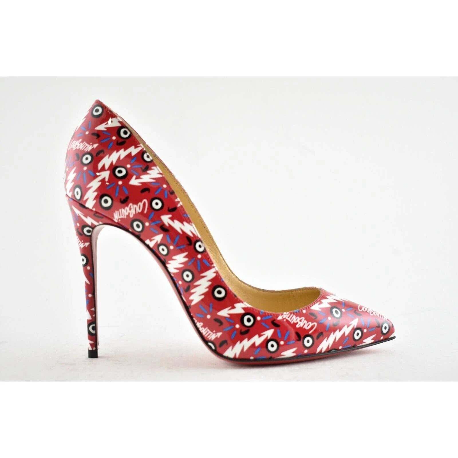 Christian Louboutin Christian Louboutin Pigalle Follies 100 Patent Ginzana Size US 6 / IT 36 - 2 Thumbnail