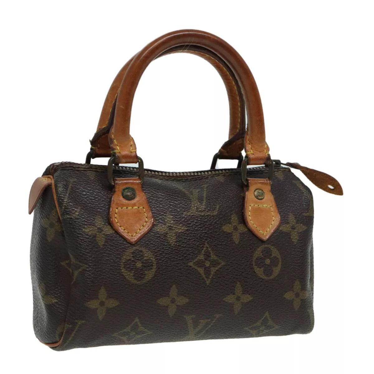 Louis Vuitton LOUIS VUITTON Monogram Mini Speedy Hand Bag Size ONE SIZE - 1 Thumbnail