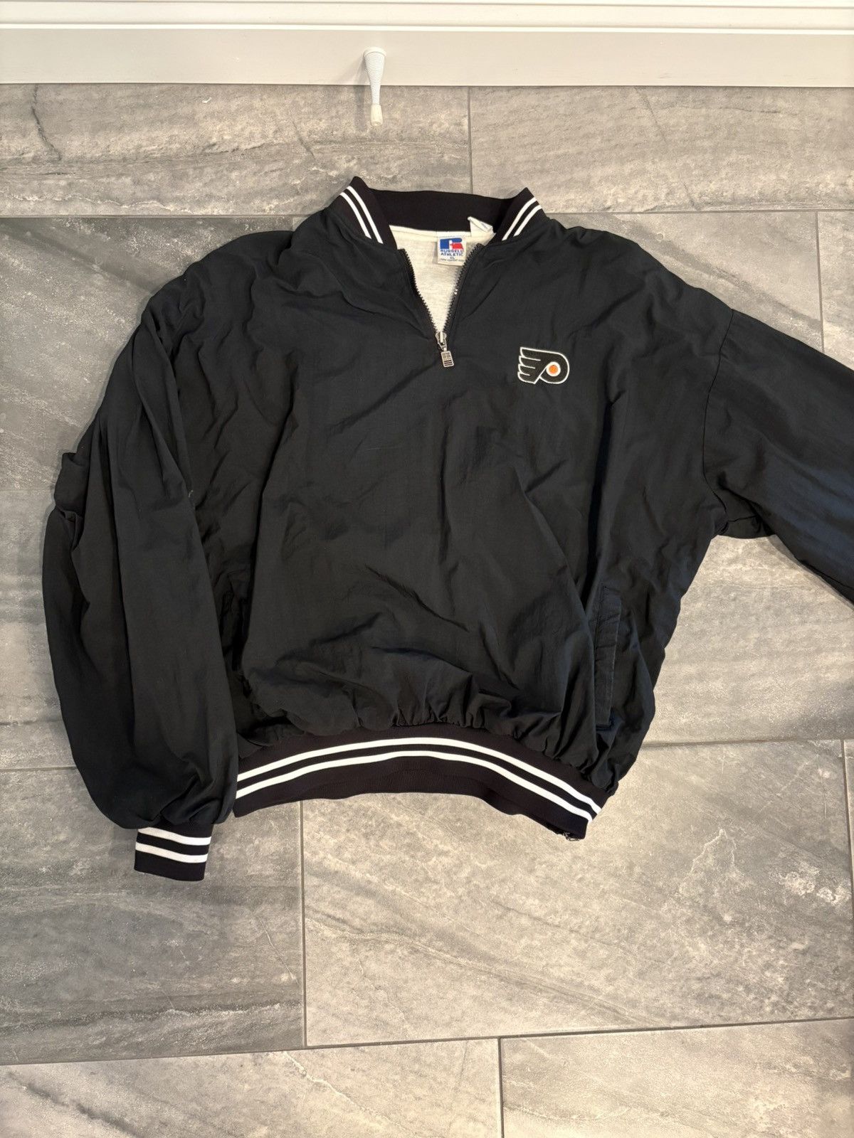 Russell Athletic Vintage flyers Russell Athletic Quarter Zip Sweatshirt Size US XL / EU 56 / 4 - 1 Thumbnail