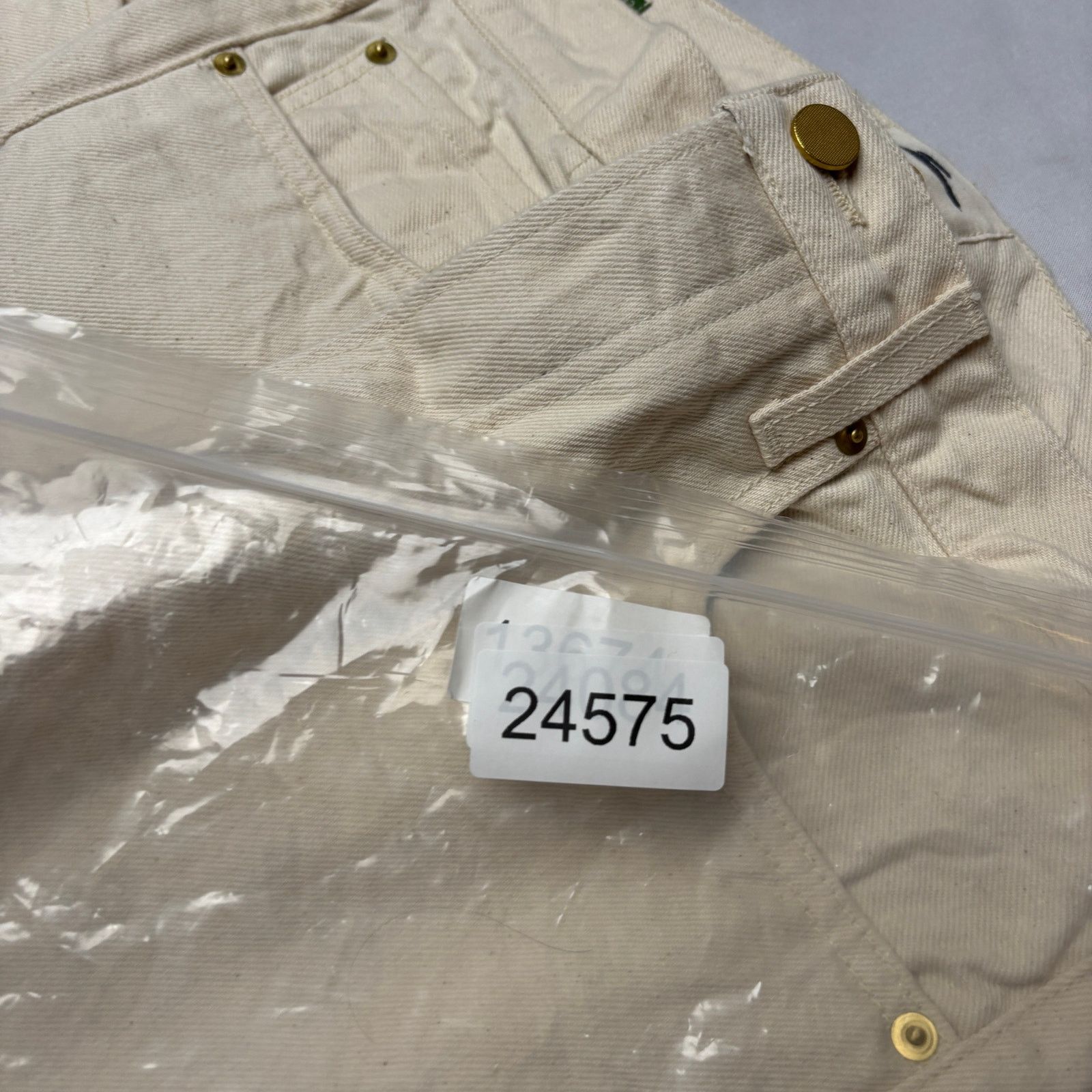 Sid Mashburn $175 Sid Mashburn Slim Straight Jean 31x32 Natural Denim Size US 31 - 12 Thumbnail