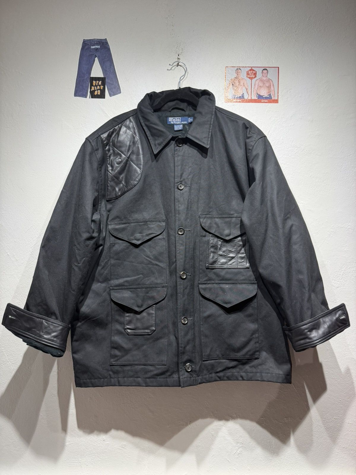 Polo Ralph Lauren Polo Ralph Lauren Hunting leather jacket Size US XL / EU 56 / 4 - 1 Thumbnail