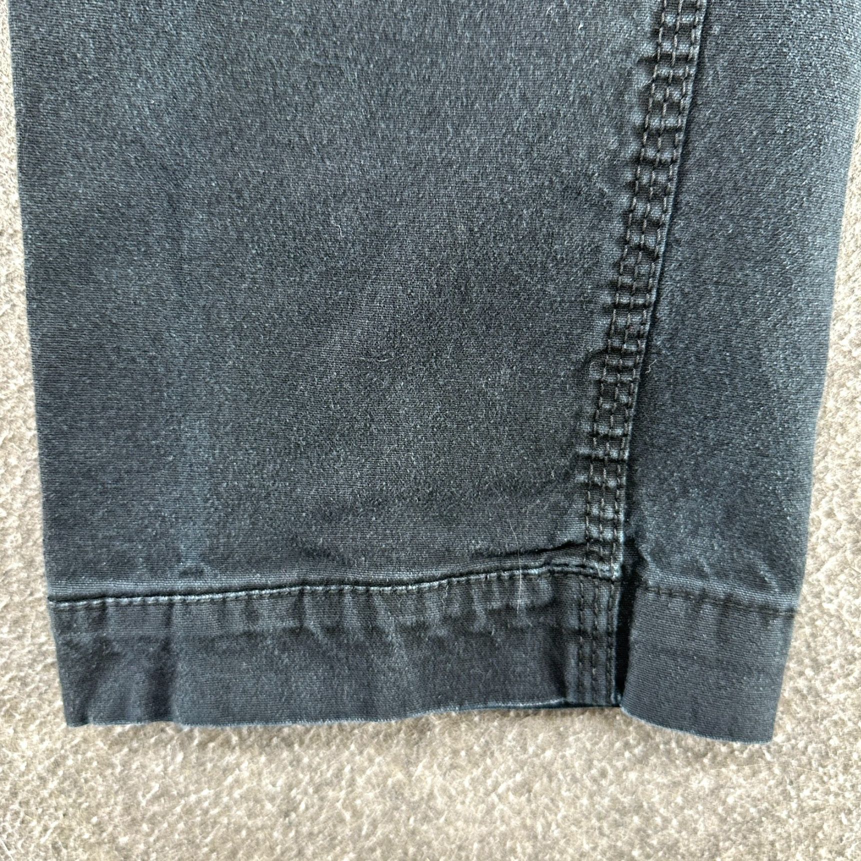 Vintage FXD Pants Mens 30x32 Black Canvas Cargo Straight Workwear Cotton WP-3 Utility Pants Size US 30 / EU 46 - 3 Thumbnail