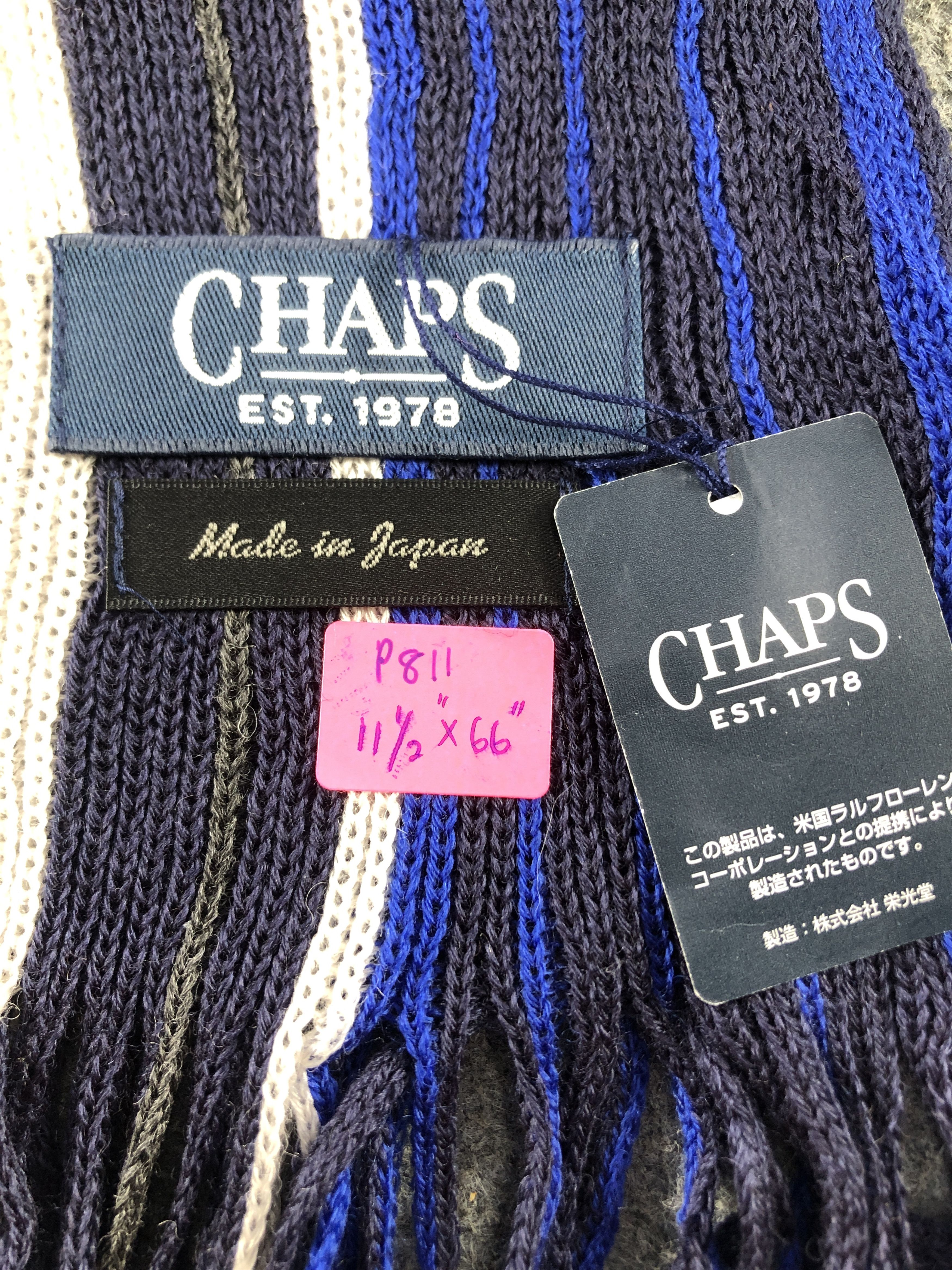 Chaps Chaps Ralph Lauren Scarf / Muffler / Neckwear P811 Size ONE SIZE - 4 Thumbnail