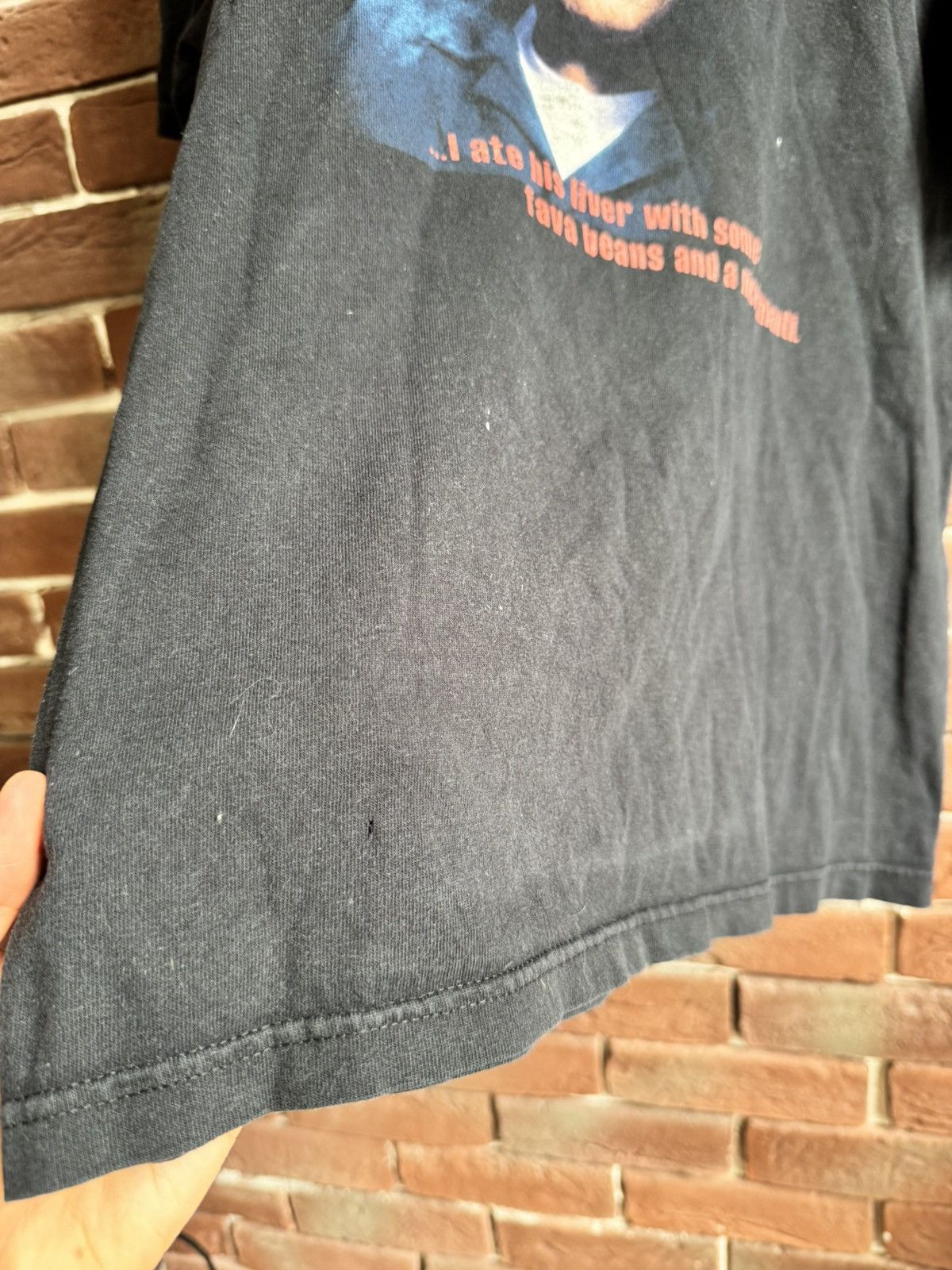 Vintage 2006 The Silence of the Lambs Hannibal Horror Movie 00s Tee Size US M / EU 48-50 / 2 - 3 Thumbnail