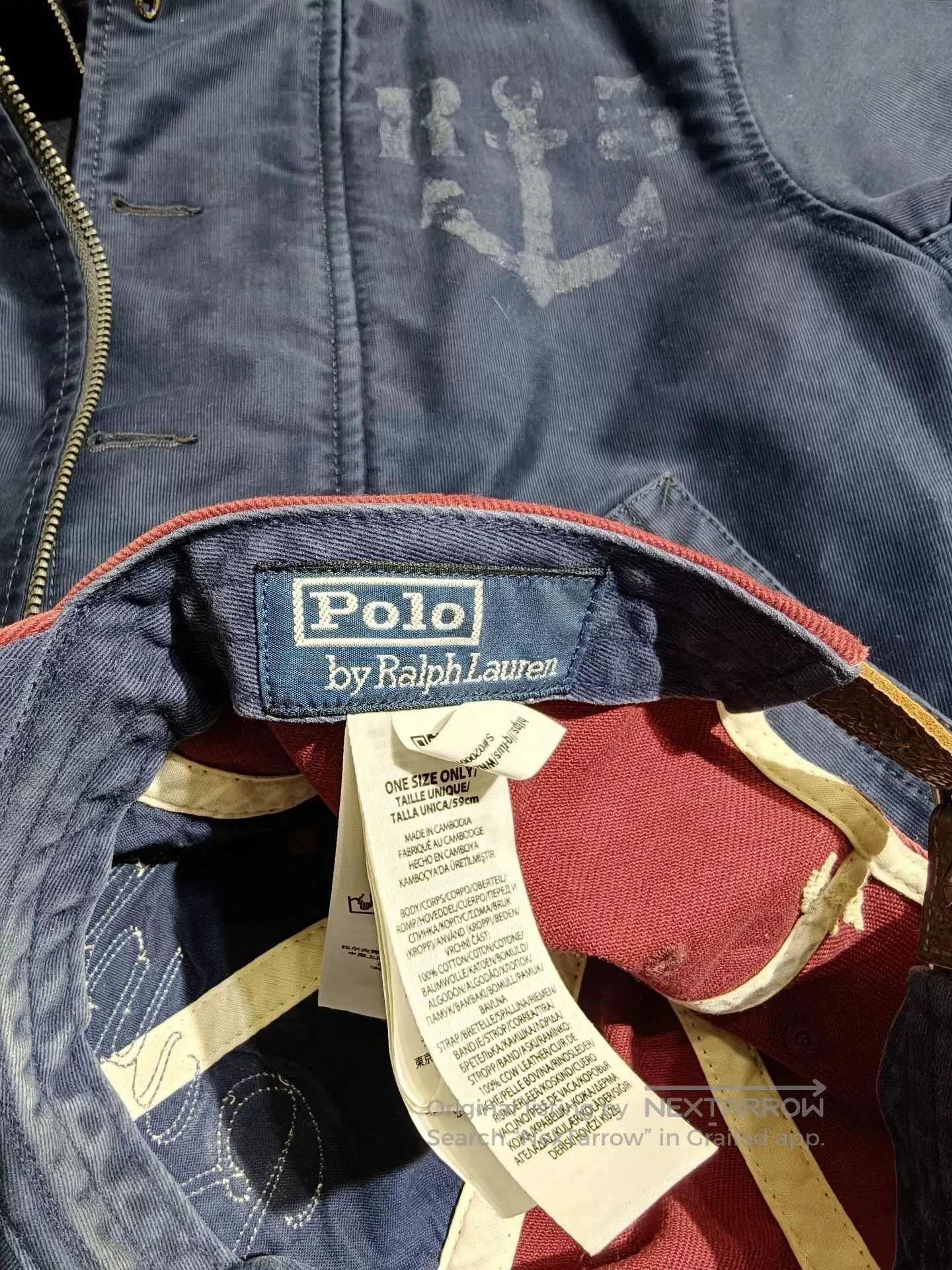Polo Ralph Lauren RL Polo Ralph Lauren Red Baseball Cap. Size ONE SIZE - 6 Thumbnail