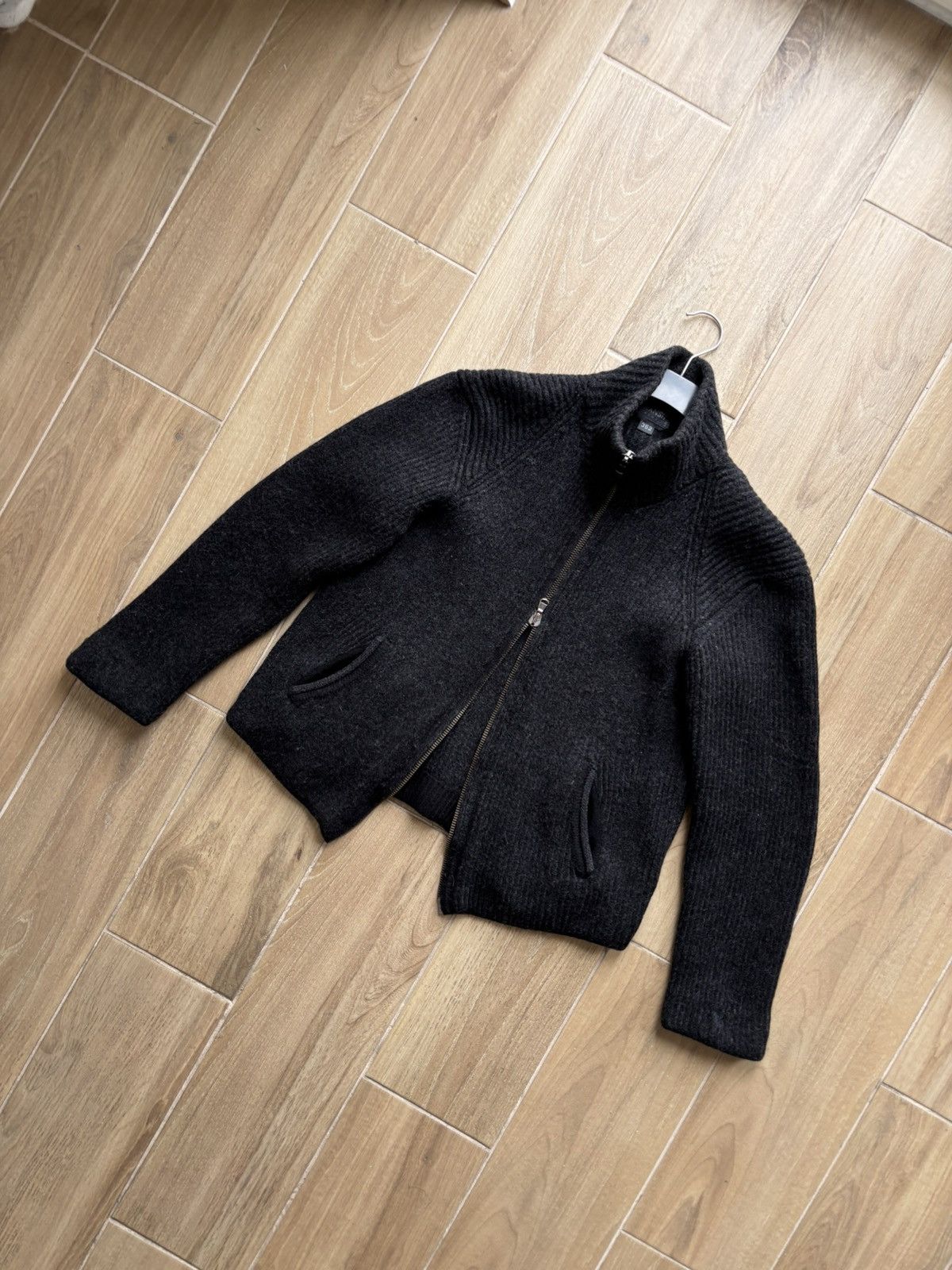 Transit Uomo Transit Uomo Full Zip Lana Wool Sweater Size US S / EU 44-46 / 1 - 1 Thumbnail