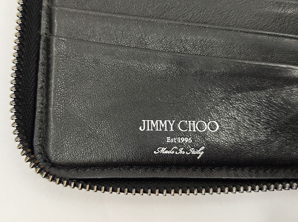 Jimmy Choo rare JIMMY CHOO leather bi fold graphic star wallet Size ONE SIZE - 2 Thumbnail