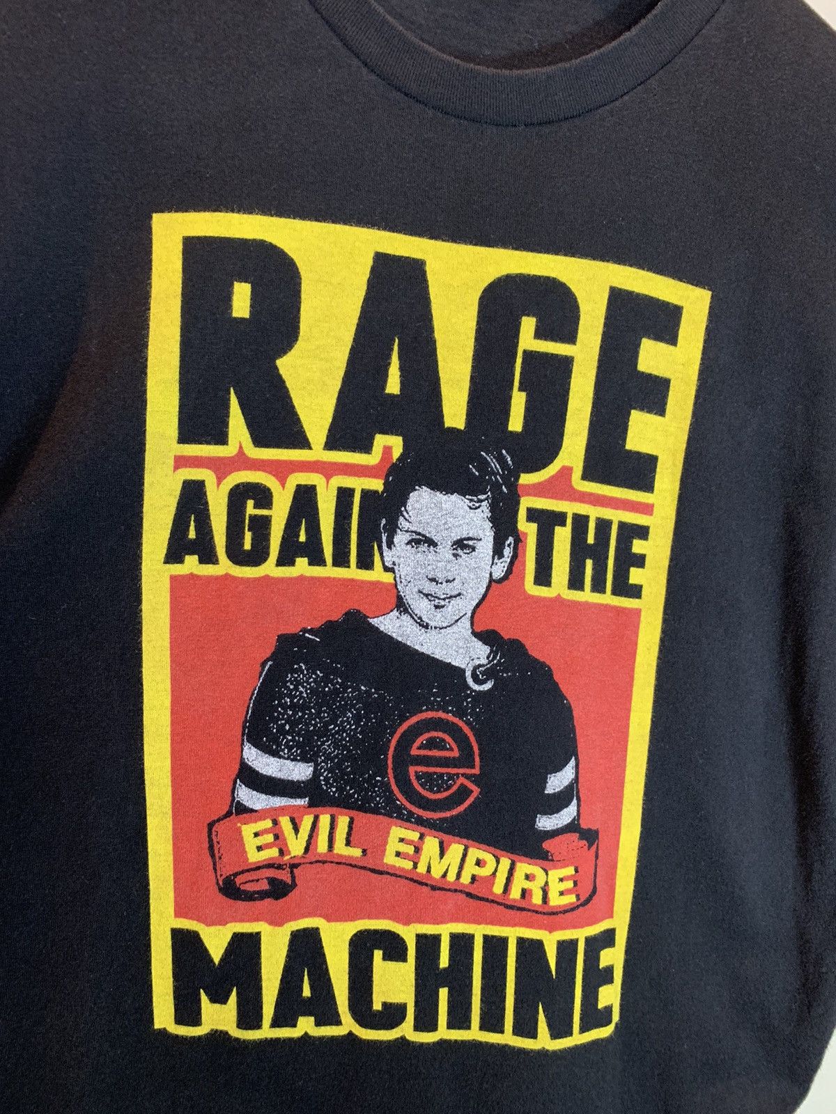 Band Tees RARE Vintage Rage Against The Machine Evil Empire Euro Shirt Size US L / EU 52-54 / 3 - 2 Thumbnail