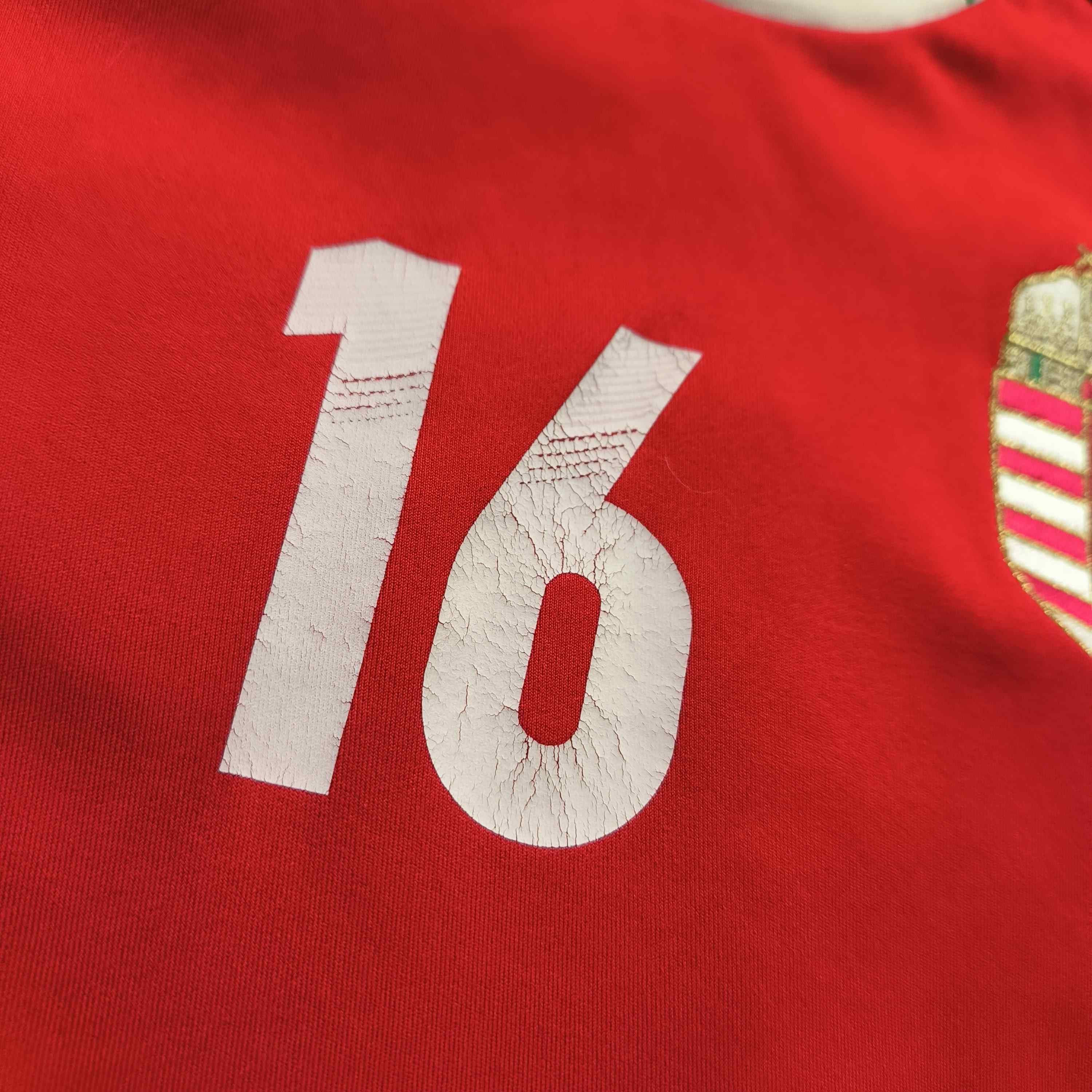 Adidas Hungary 2012-14 Adidas home #16 football jersey shirt size M Size US M / EU 48-50 / 2 - 3 Thumbnail