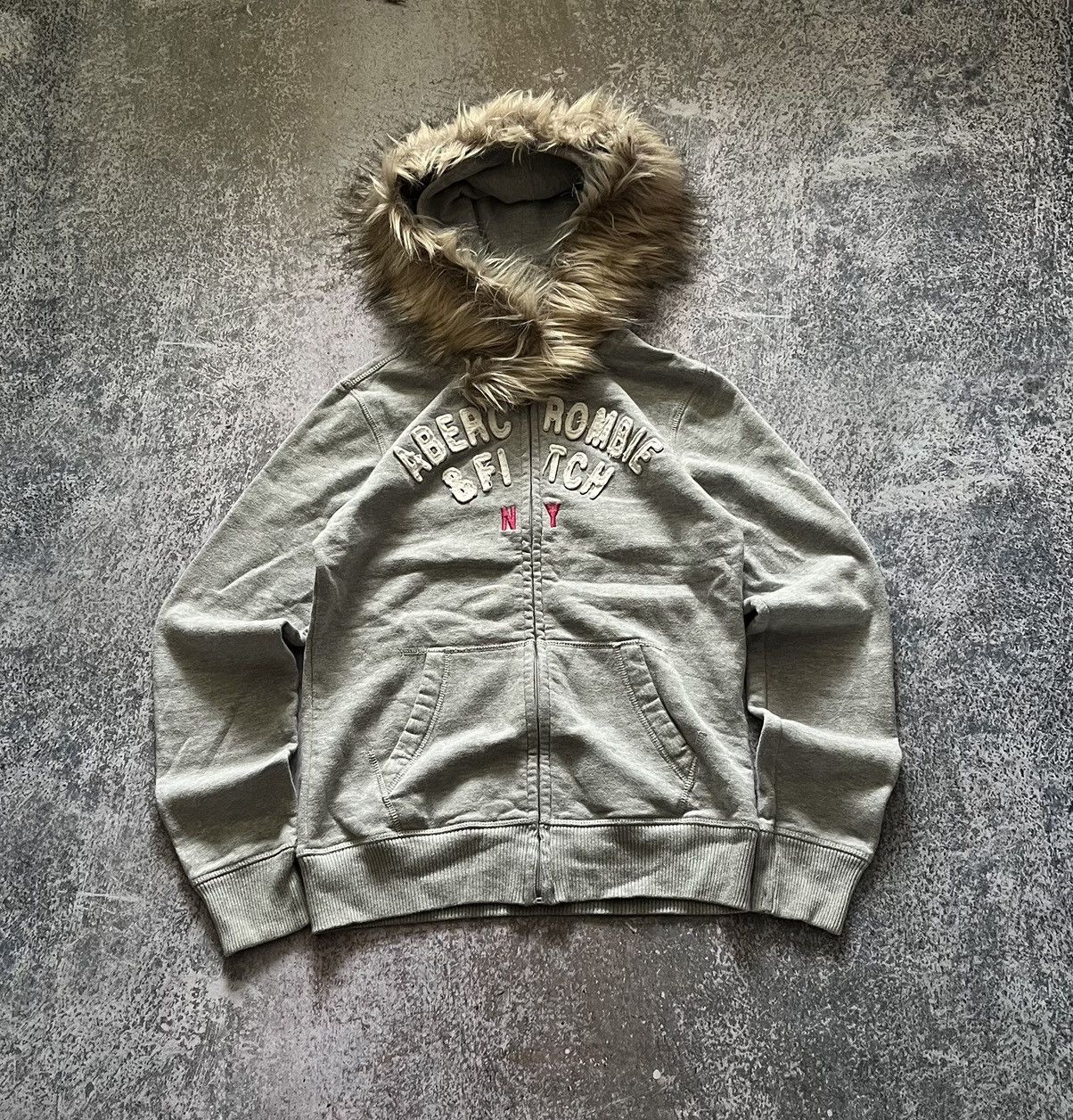 Hysteric Glamour Abercrombie If Six Was Nine Vibe Faux Fur Zip Hoodie Jacket Size US S / EU 44-46 / 1 - 1 Thumbnail