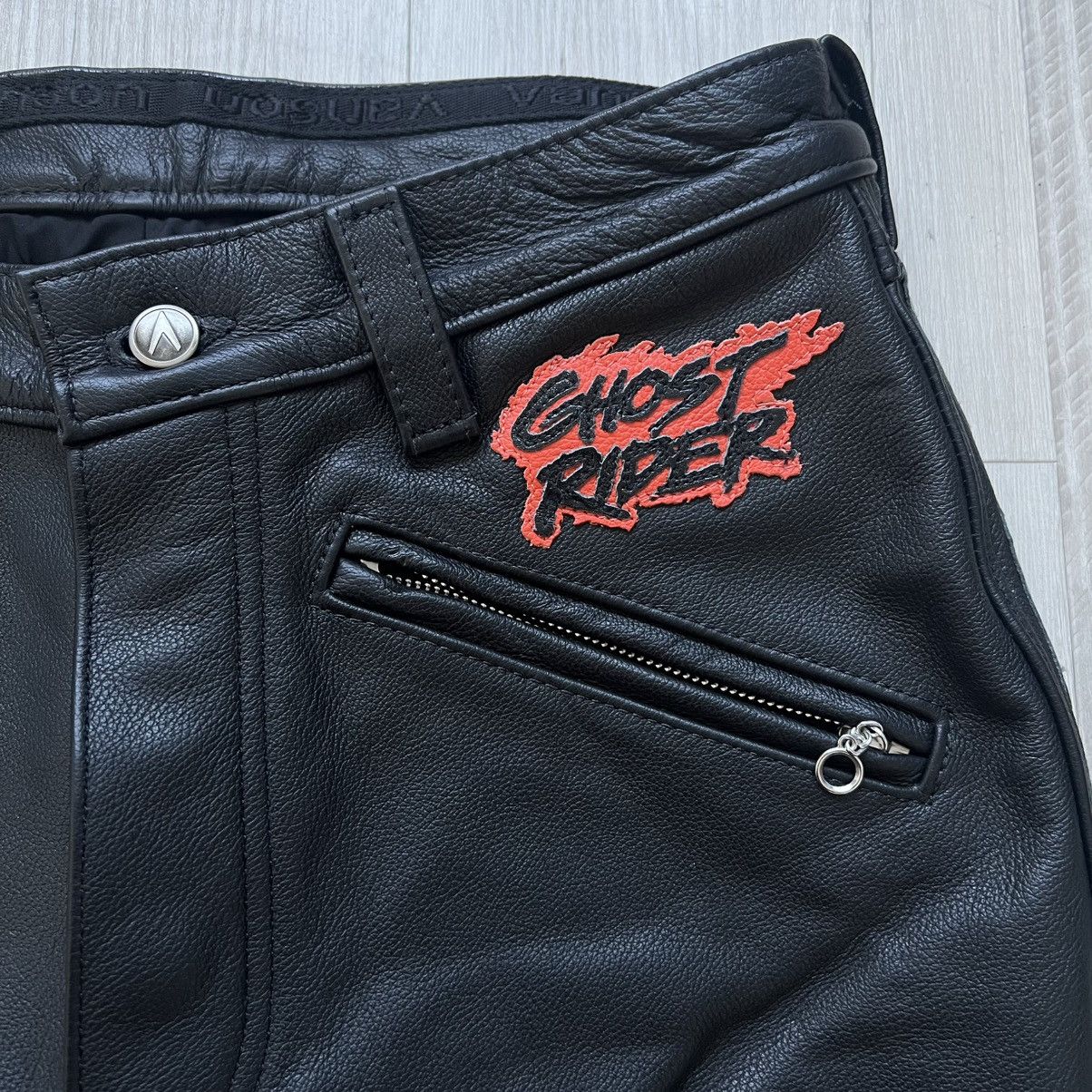 Supreme × Vanson Leathers Supreme x Vanson Ghost Rider Leather Pants (Black) Size US 32 / EU 48 - 5 Thumbnail