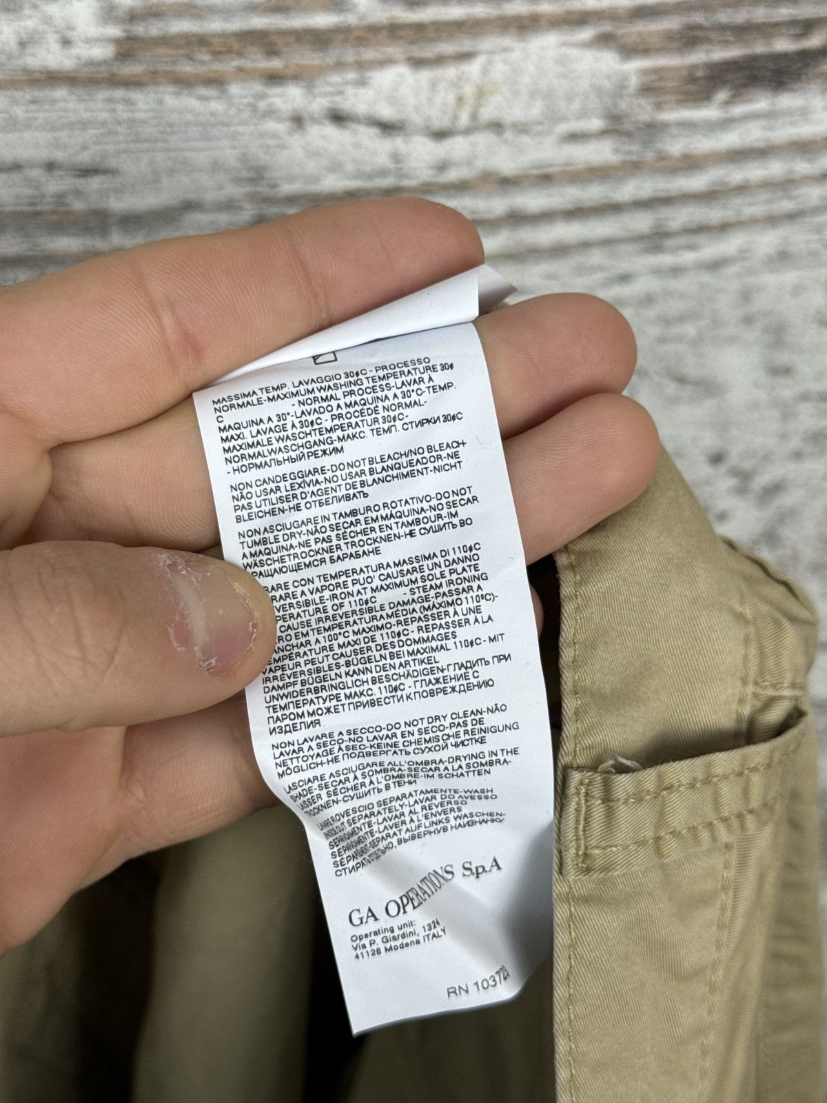 Armani Mens Armani jeans luxury pants metal logo chinos size 30 Size US 30 / EU 46 - 14 Thumbnail