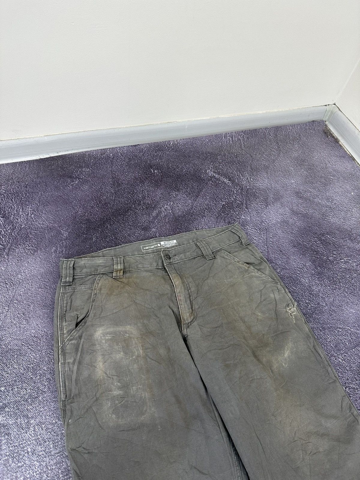 Carhartt Vintage Carhartt Opium Faded Distressed Y2K Baggy Work Pants Size US 34 / EU 50 - 15 Thumbnail