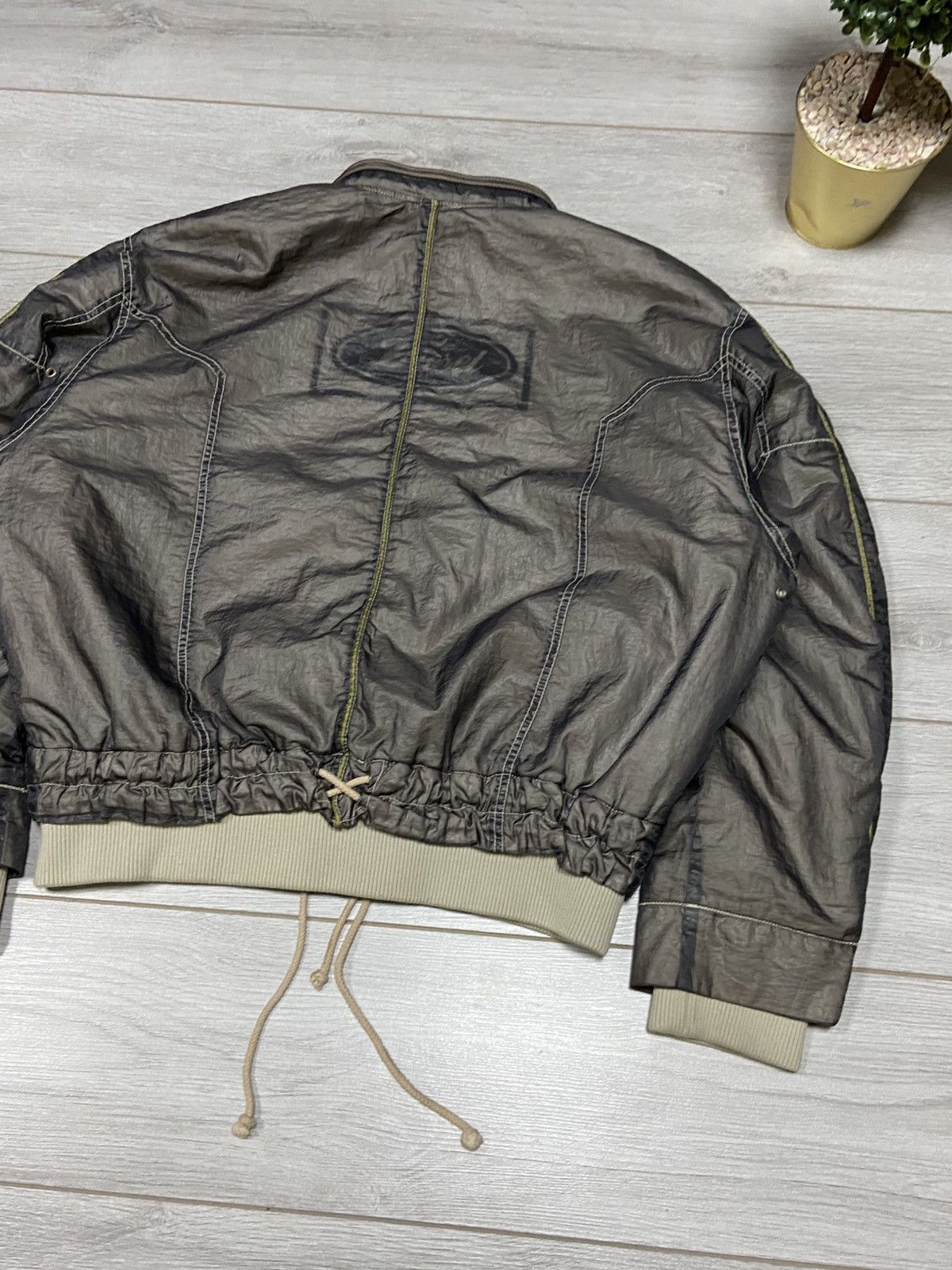 Diesel Diesel vintage Ford style nylon metal bomber MA-1 flyers Size US L / EU 52-54 / 3 - 13 Thumbnail