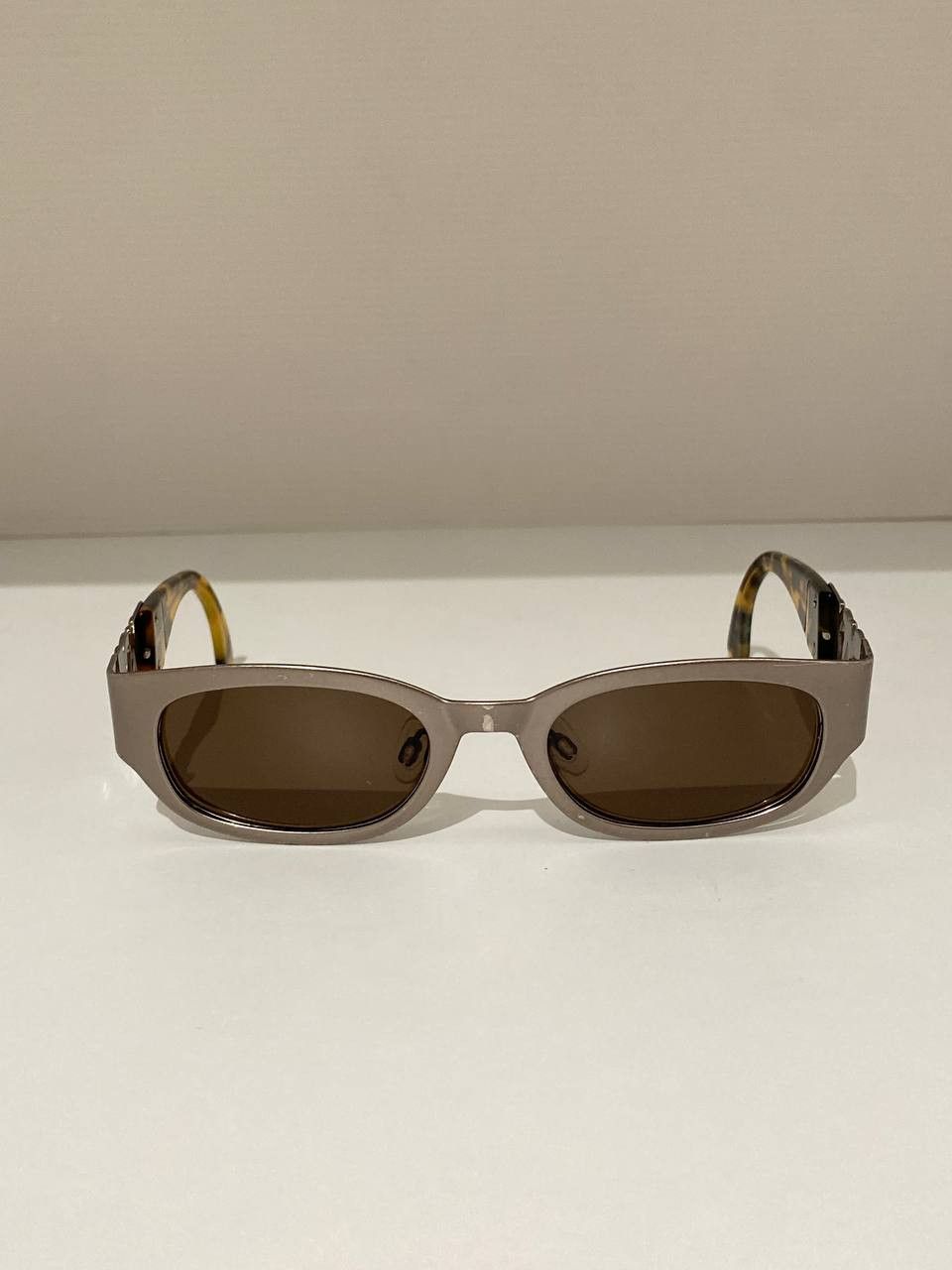 Saint Laurent Paris Yves Saint Laurent YSL Logo Leopard Retro Vintage Sunglasses Size ONE SIZE - 3 Thumbnail