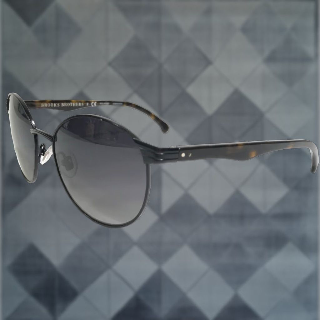 Brooks Brothers Sunglasses BB4010S Polarized Gradient Tinted Round