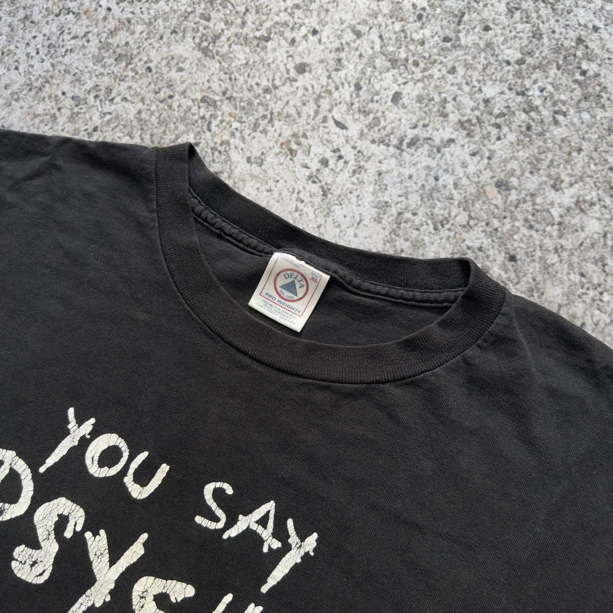 Vintage Vintage Faded Thrashed Psycho Tee ERD Grunge Size US XL / EU 56 / 4 - 4 Thumbnail