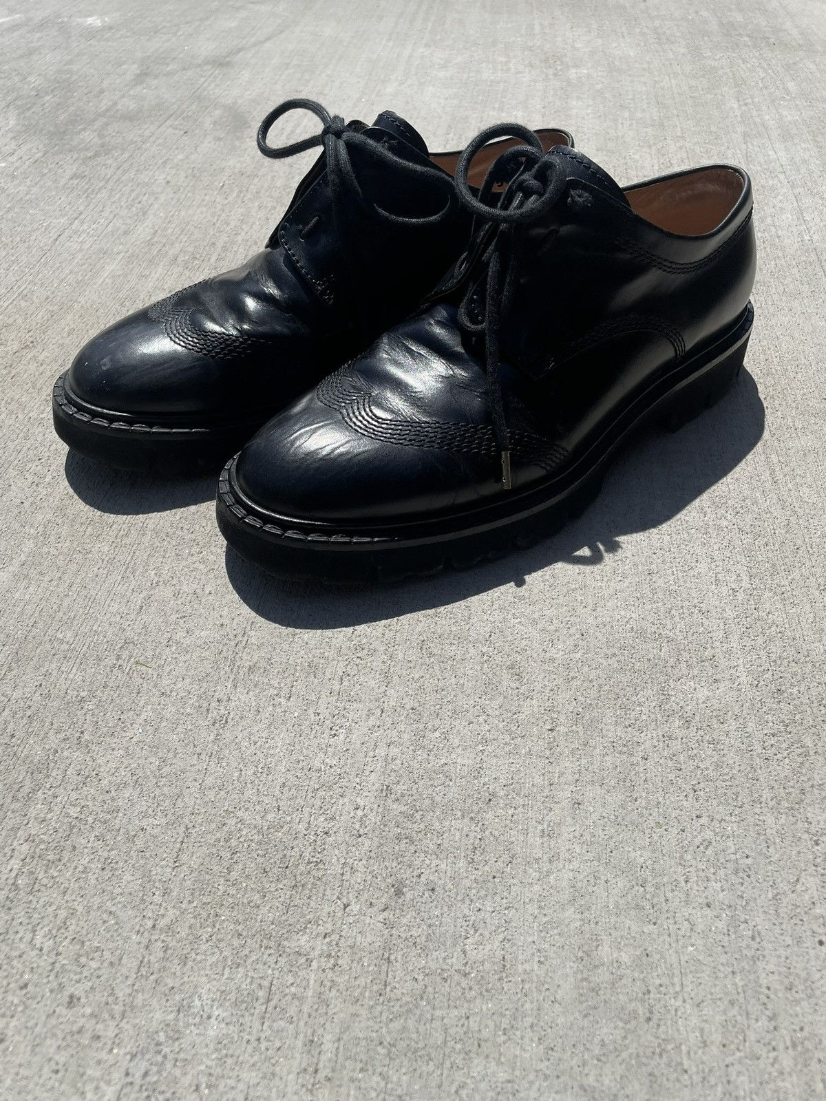 Lug Sole Derby Shoes | Grailed