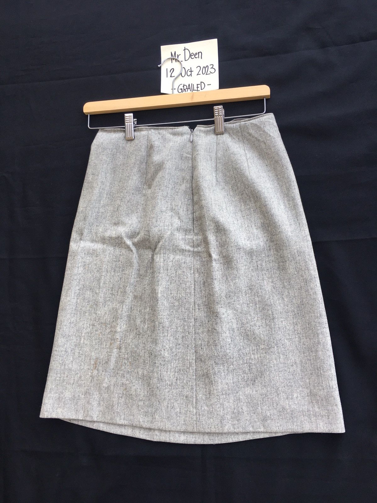 Lanvin Rare Vintage Lanvin Mini Skirt Size 27" / US 4 / IT 40 - 6 Thumbnail